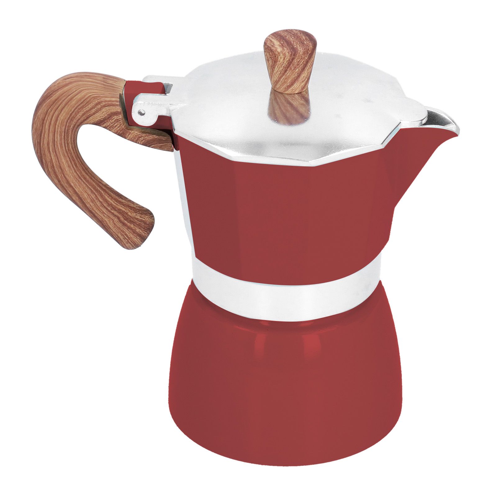 150ML Practical Aluminum Coffee Maker Octagonal Moka Coffee Pot for Home view 7