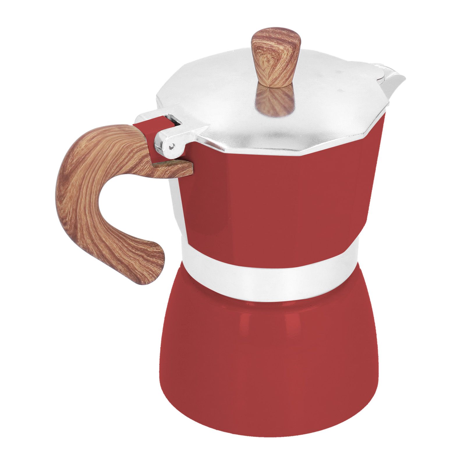 150ML Practical Aluminum Coffee Maker Octagonal Moka Coffee Pot for Home view 8
