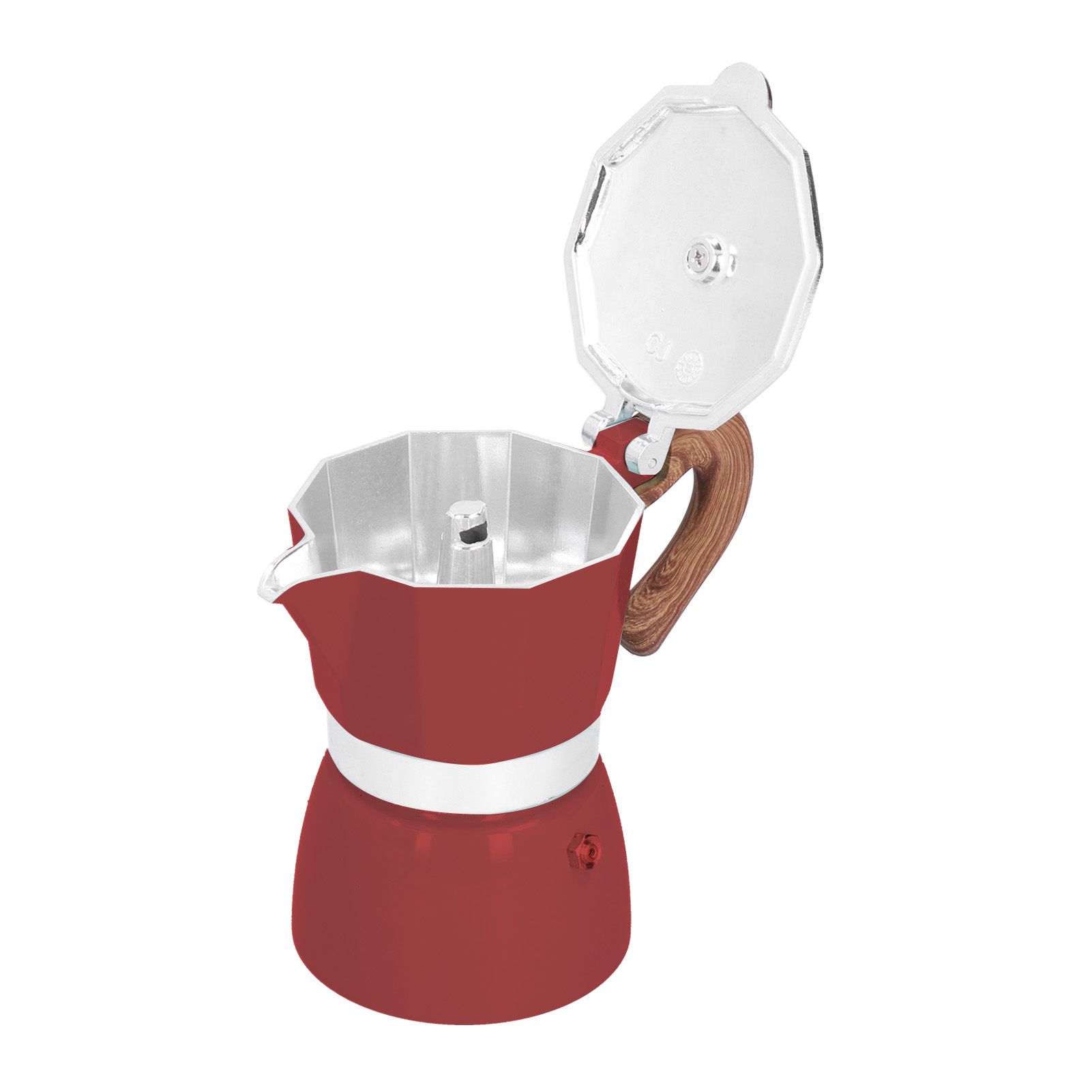 150ML Practical Aluminum Coffee Maker Octagonal Moka Coffee Pot for Home view 10