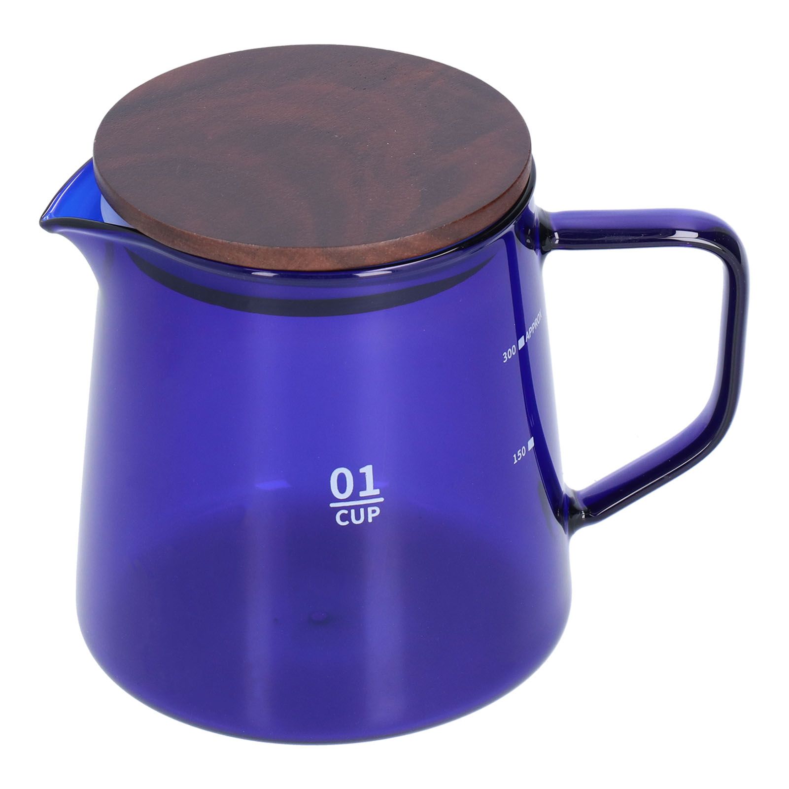 Tea Cup Borosilicate Glass 300ml 11.9oz Heat Resistant Household Coffee Mug