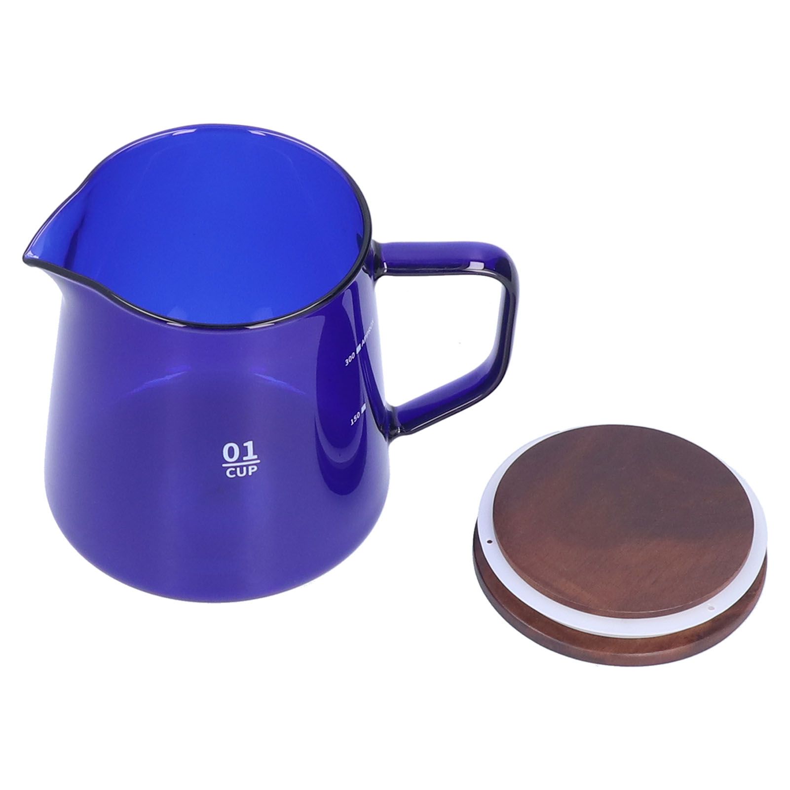 Tea Cup Borosilicate Glass 300ml 11.9oz Heat Resistant Household Coffee Mug view 6