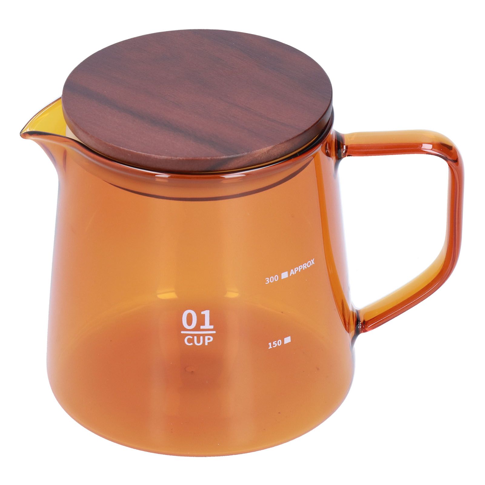 Tea Cup Borosilicate Glass 300ml 11.9oz Heat Resistant Household Coffee Mug
