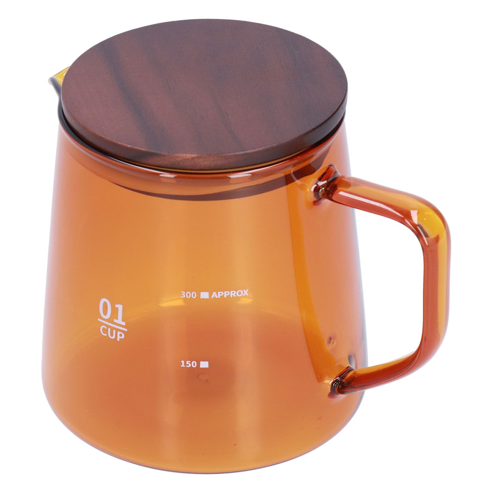 Tea Cup Borosilicate Glass 300ml 11.9oz Heat Resistant Household Coffee Mug view 5