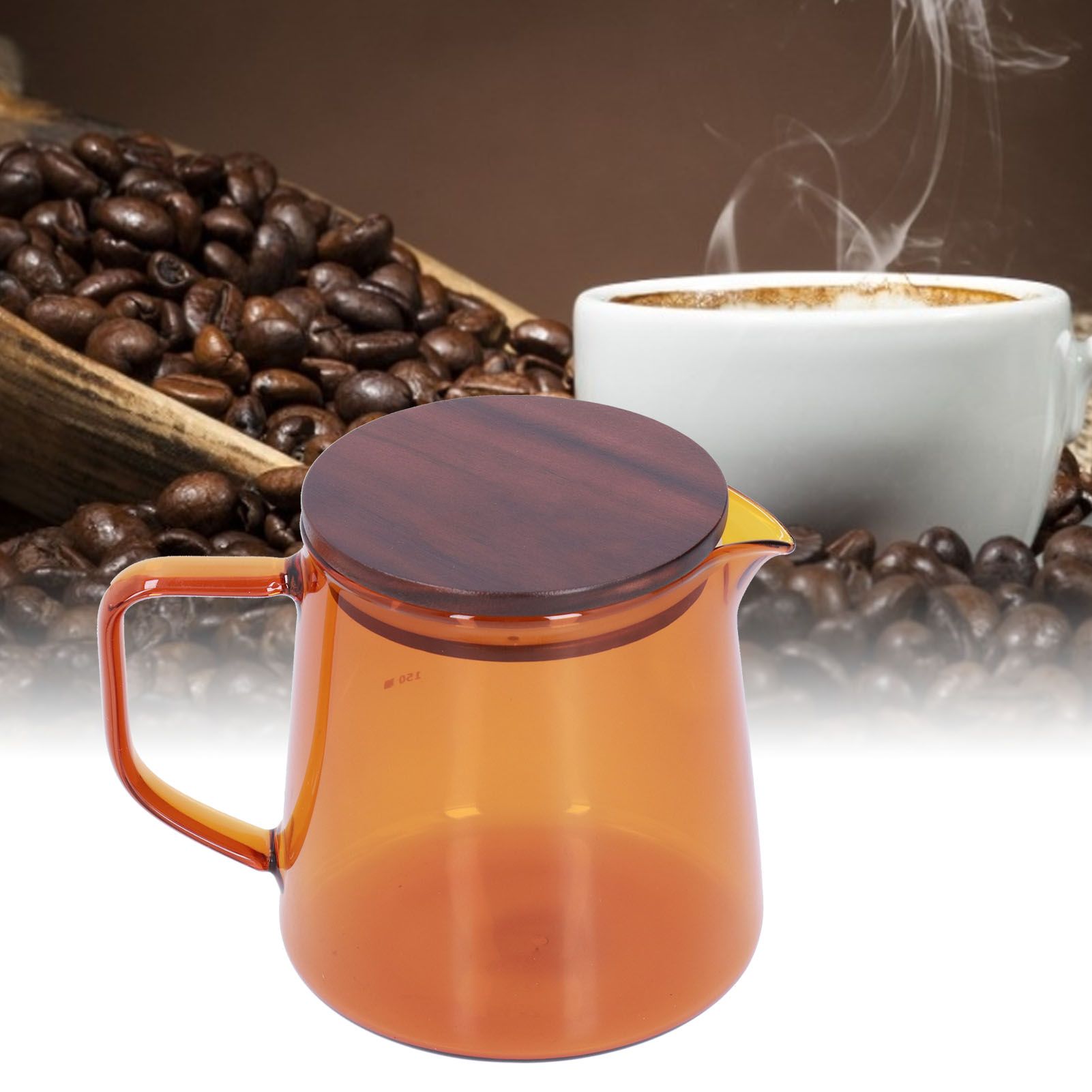 Tea Cup Borosilicate Glass 300ml 11.9oz Heat Resistant Household Coffee Mug view 12