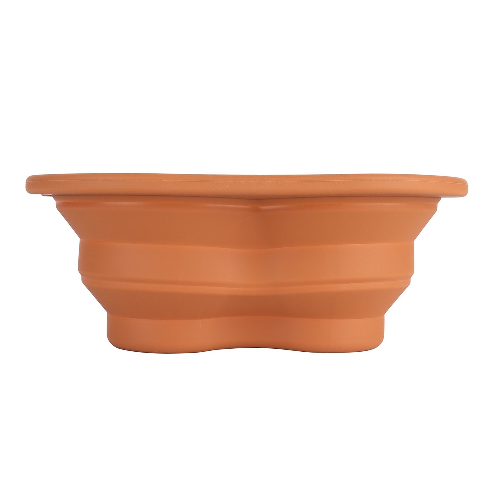 600ml Collapsible Dog Bowl Brown Durable Multifunctional Foldable Portable Dog view 10