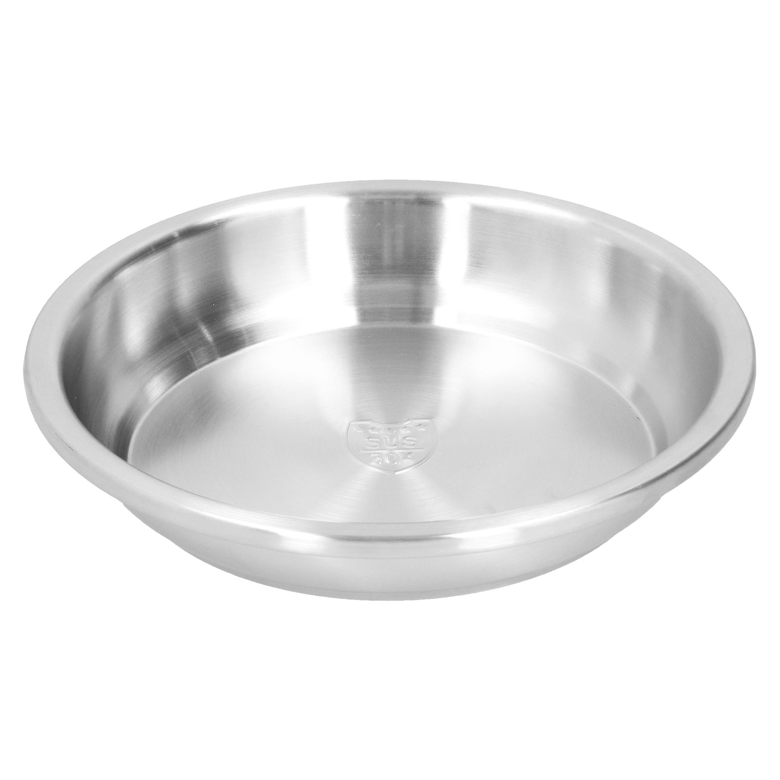 Deep Plate Stainless Steel Heavy Duty Salad Soup Serving Dish Tableware for