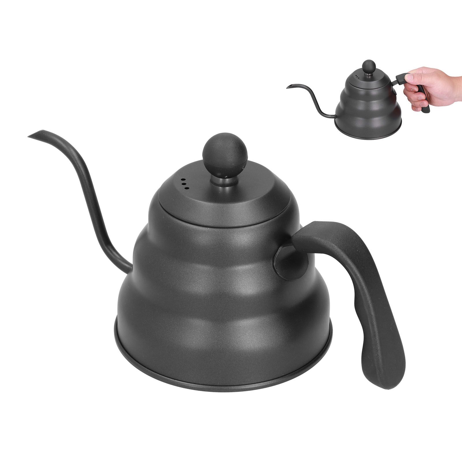 PTFE Stainless Steel Tea Pot Coffee Kettle Gooseneck Spout Pour Over Coffee view 10