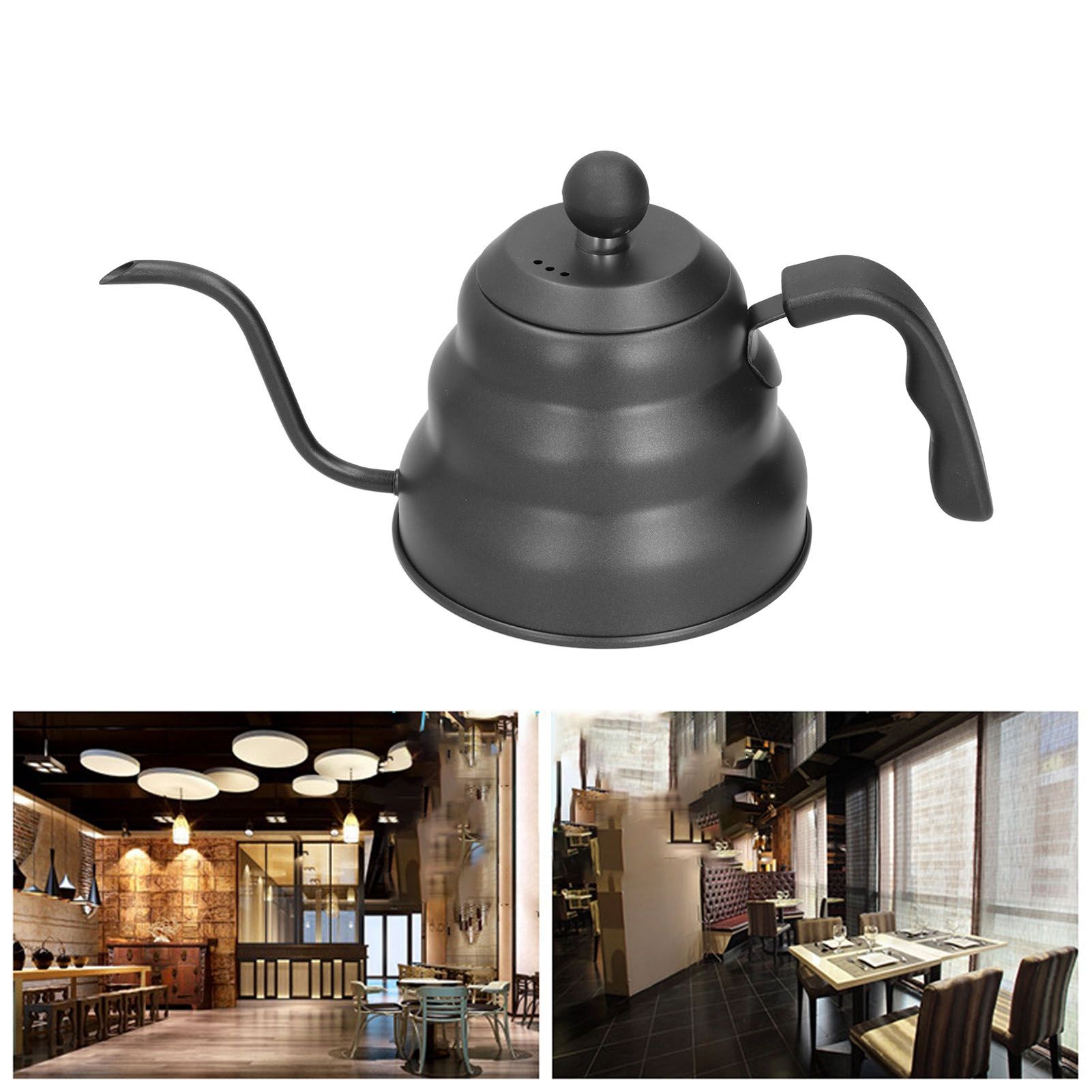 PTFE Stainless Steel Tea Pot Coffee Kettle Gooseneck Spout Pour Over Coffee view 12