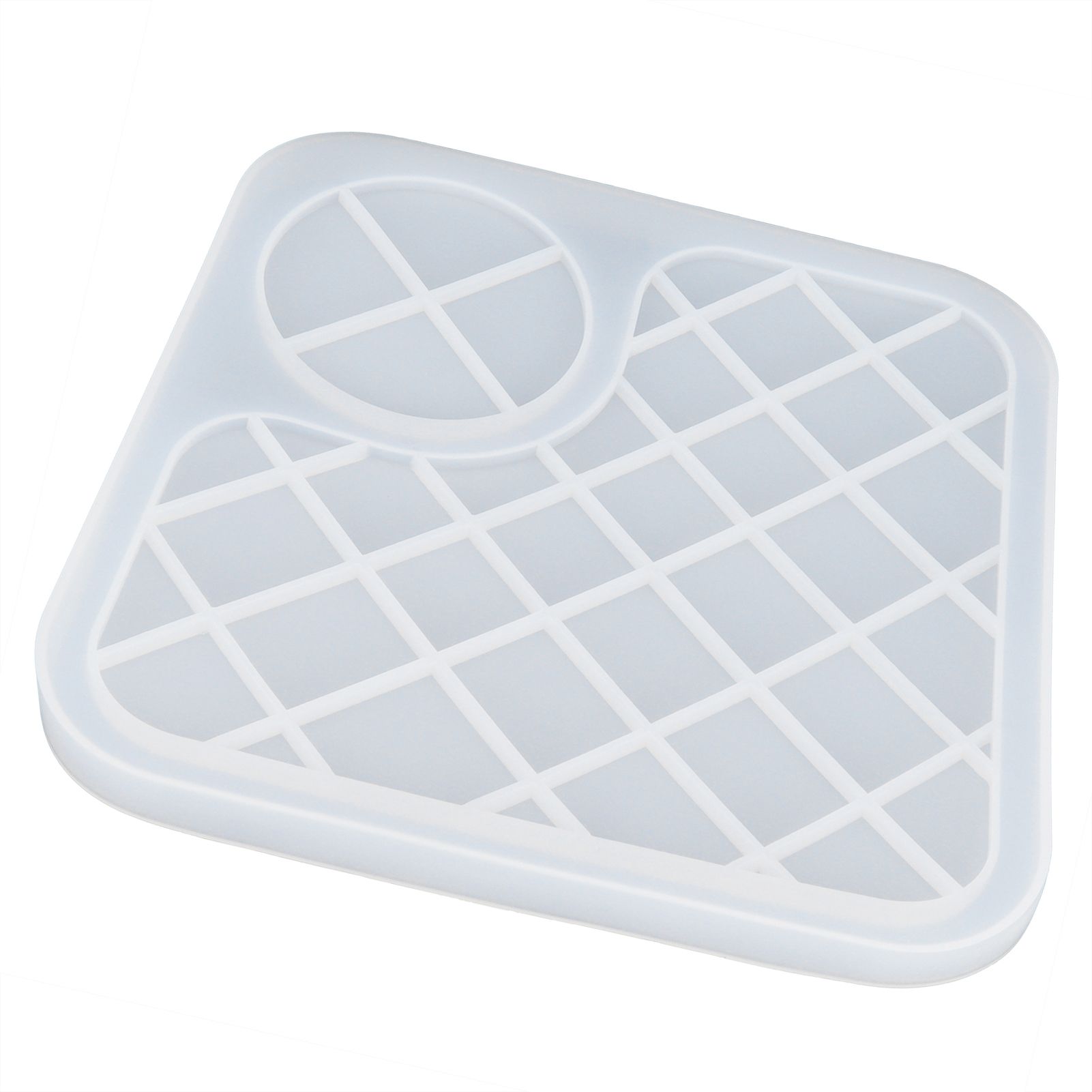 Silicone Mold Translucent Epoxy Resin Drop Glue Tray Tool for DIY Baking view 3