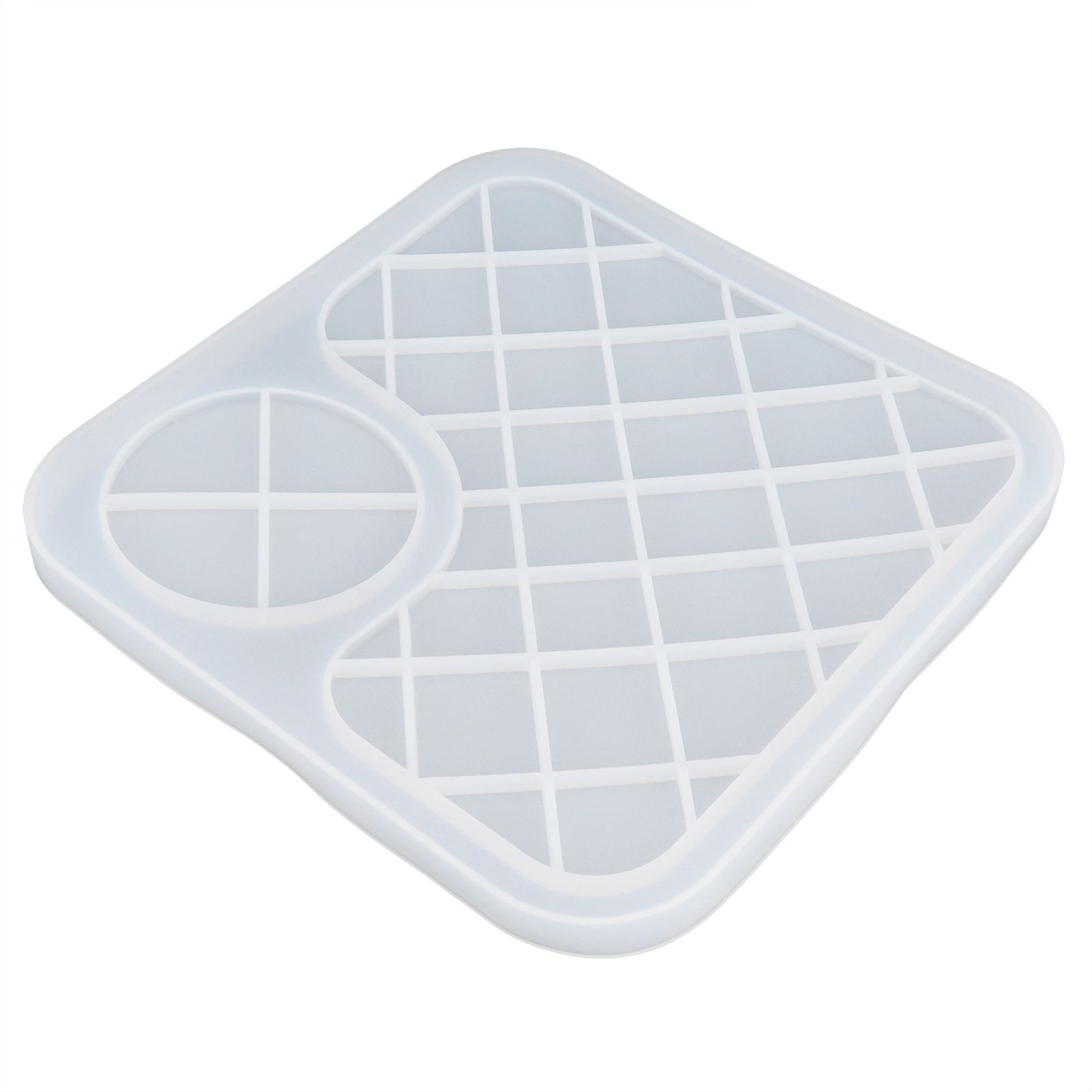 Silicone Mold Translucent Epoxy Resin Drop Glue Tray Tool for DIY Baking view 4