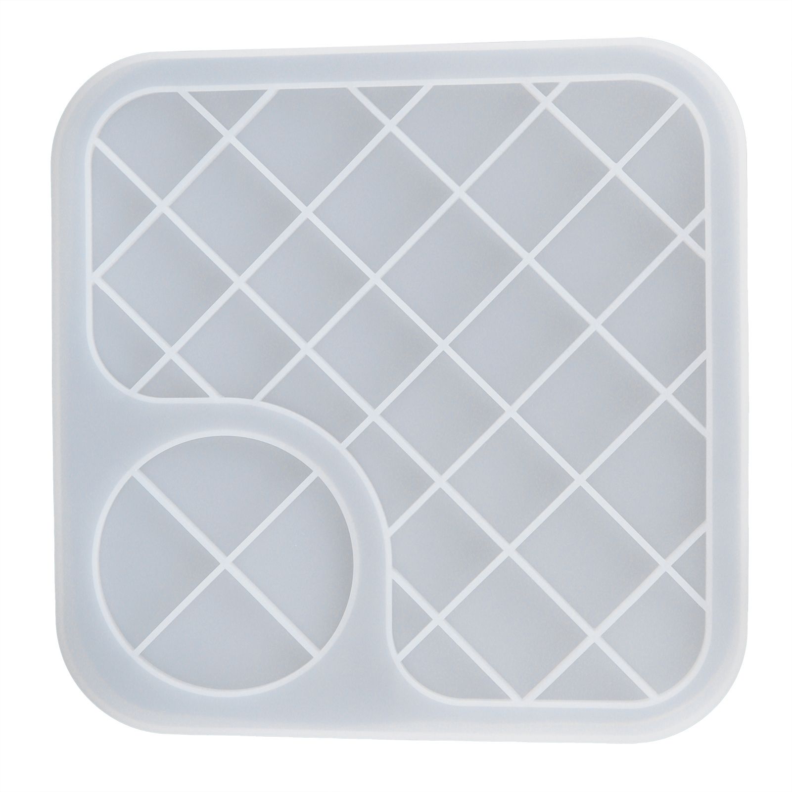 Silicone Mold Translucent Epoxy Resin Drop Glue Tray Tool for DIY Baking view 7