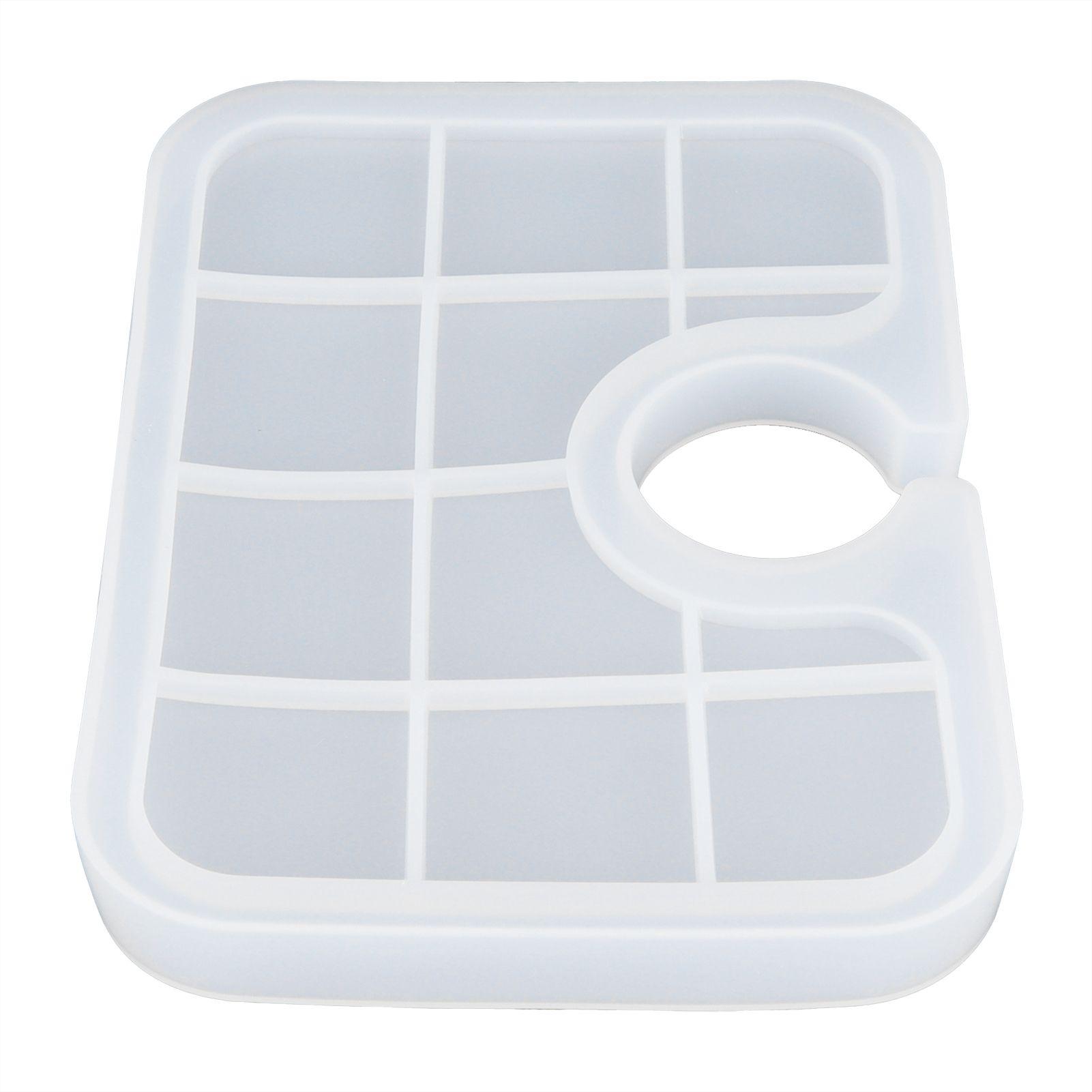 Silicone Mold Translucent Epoxy Resin Drop Glue Tray Tool for DIY Baking view 4