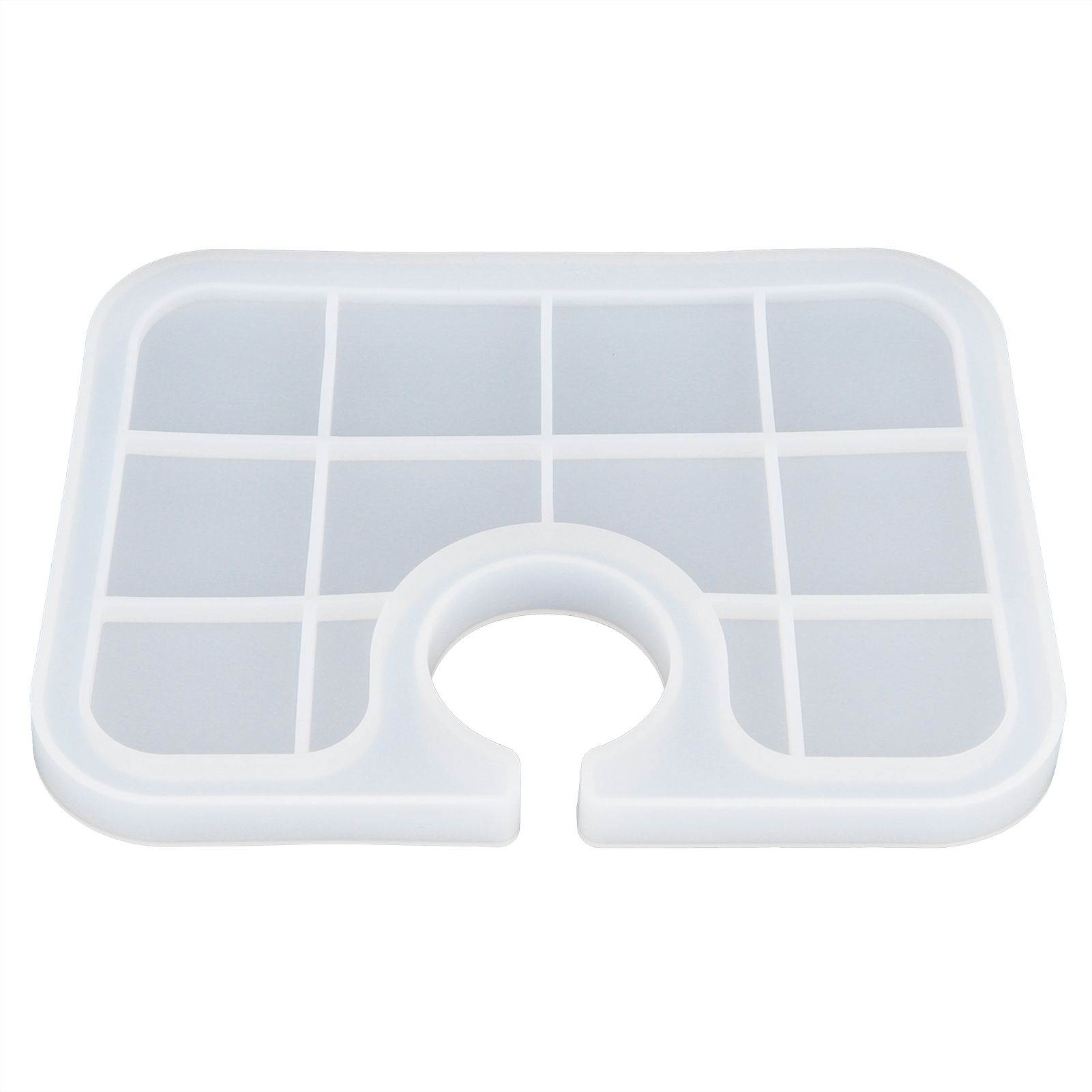 Silicone Mold Translucent Epoxy Resin Drop Glue Tray Tool for DIY Baking view 6