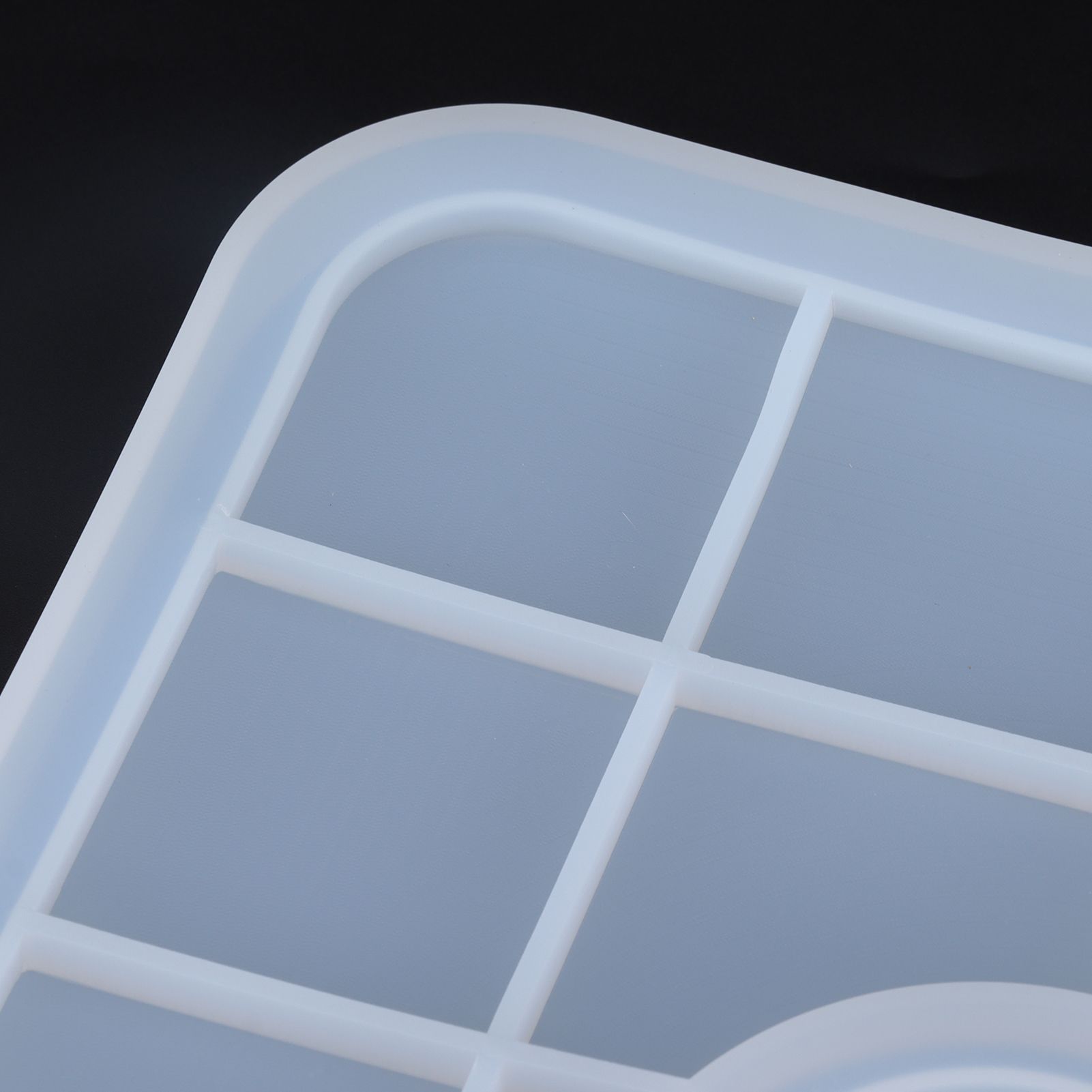 Silicone Mold Translucent Epoxy Resin Drop Glue Tray Tool for DIY Baking view 13