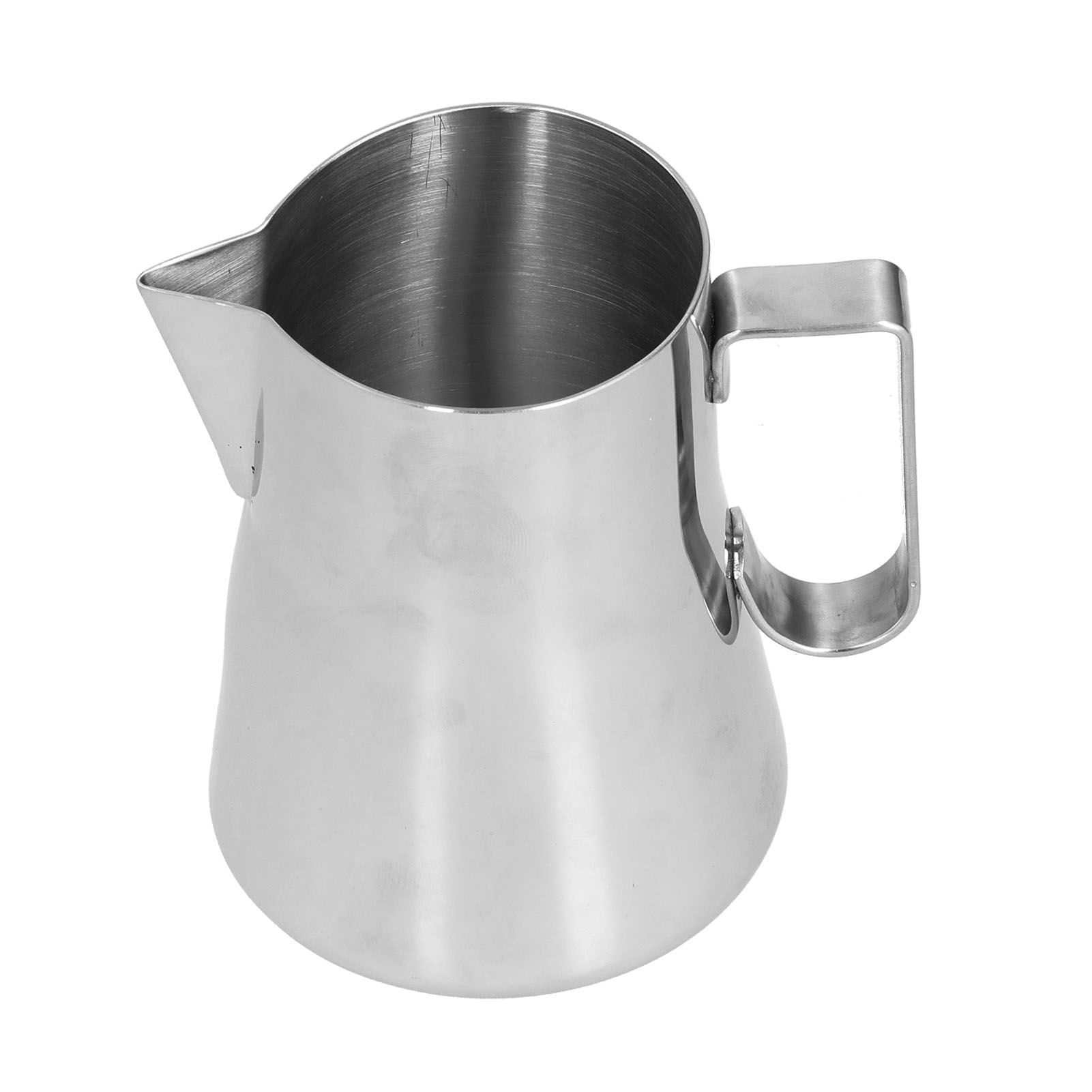 Stainless Steel Milk Frothing Pitcher Comfortable Unique Beautiful Fancy view 3