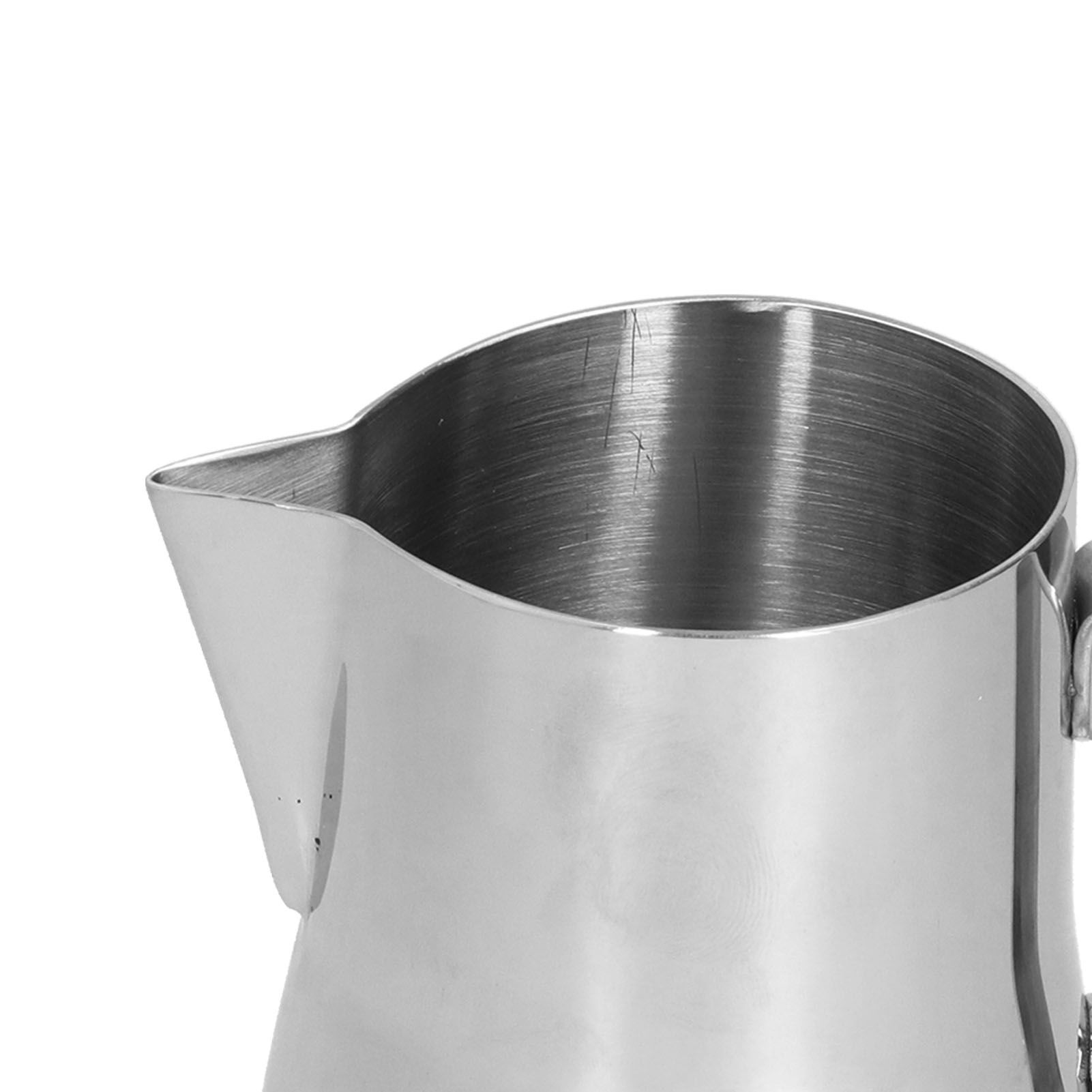 Stainless Steel Milk Frothing Pitcher Comfortable Unique Beautiful Fancy view 13