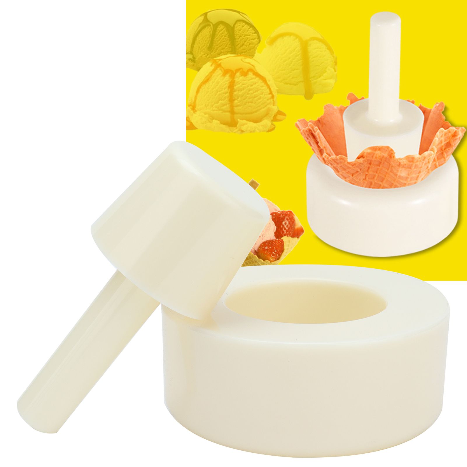 Ice Cream Cone Mold Waffle Cone Setting Mold DIY Crispy Egg Roll Mold for Kitchen view 11