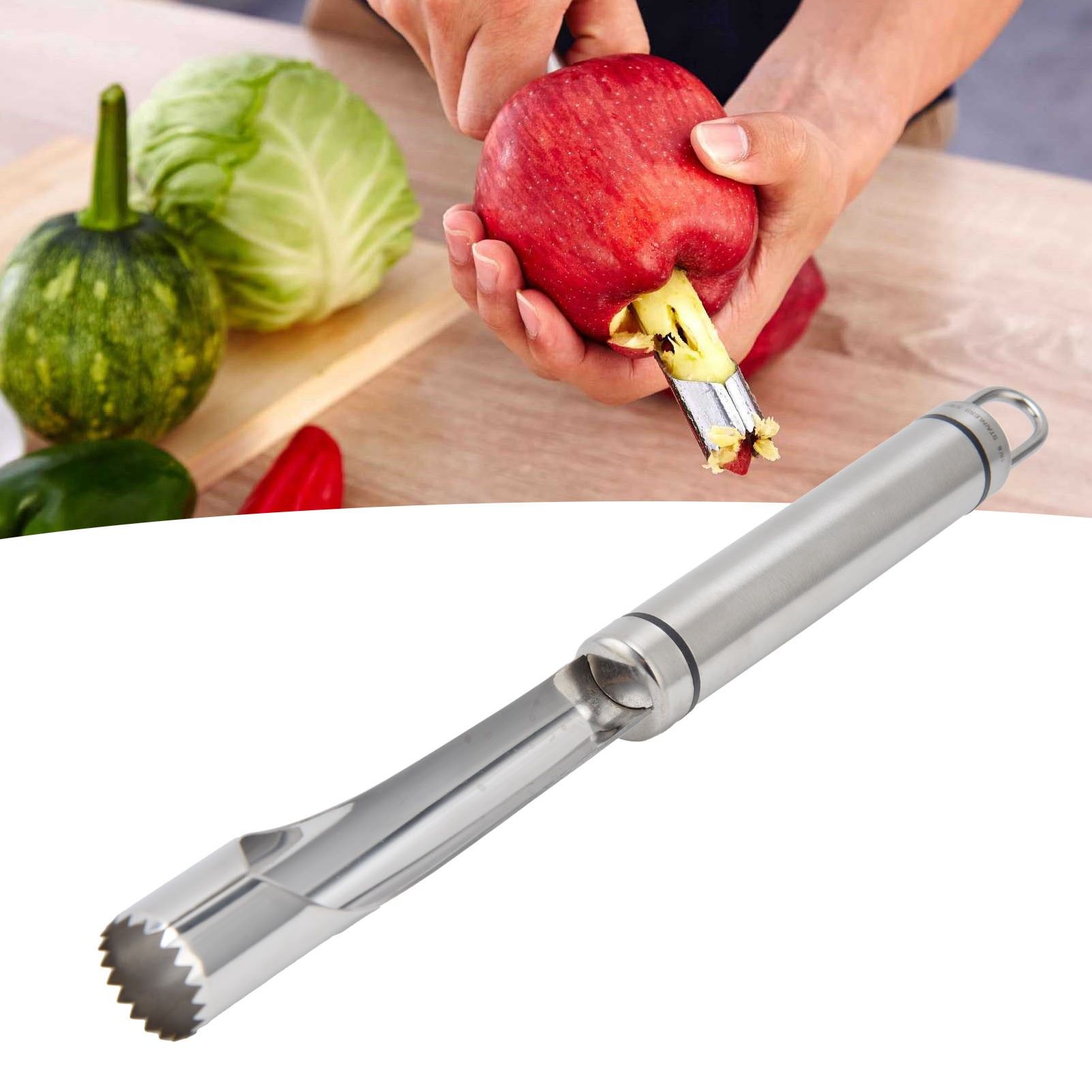 Apple Corer Wall Mounted Stainless Steel Sturdy Durable Multifunctional Fruit view 11