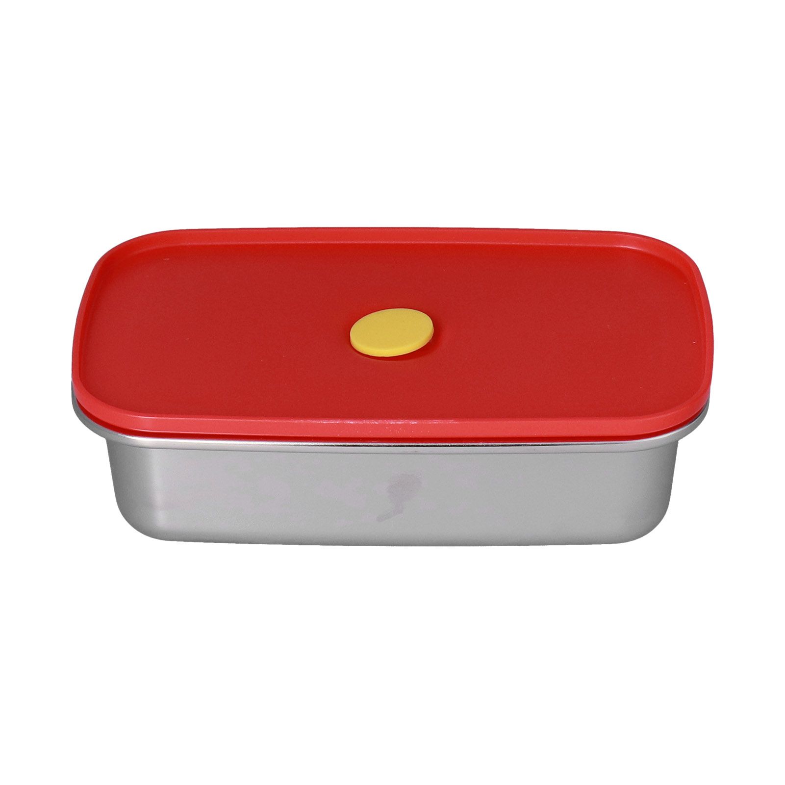 Lunch Box Red Non Pollution Good Sealing Lightweight Easily Clean Bento Box