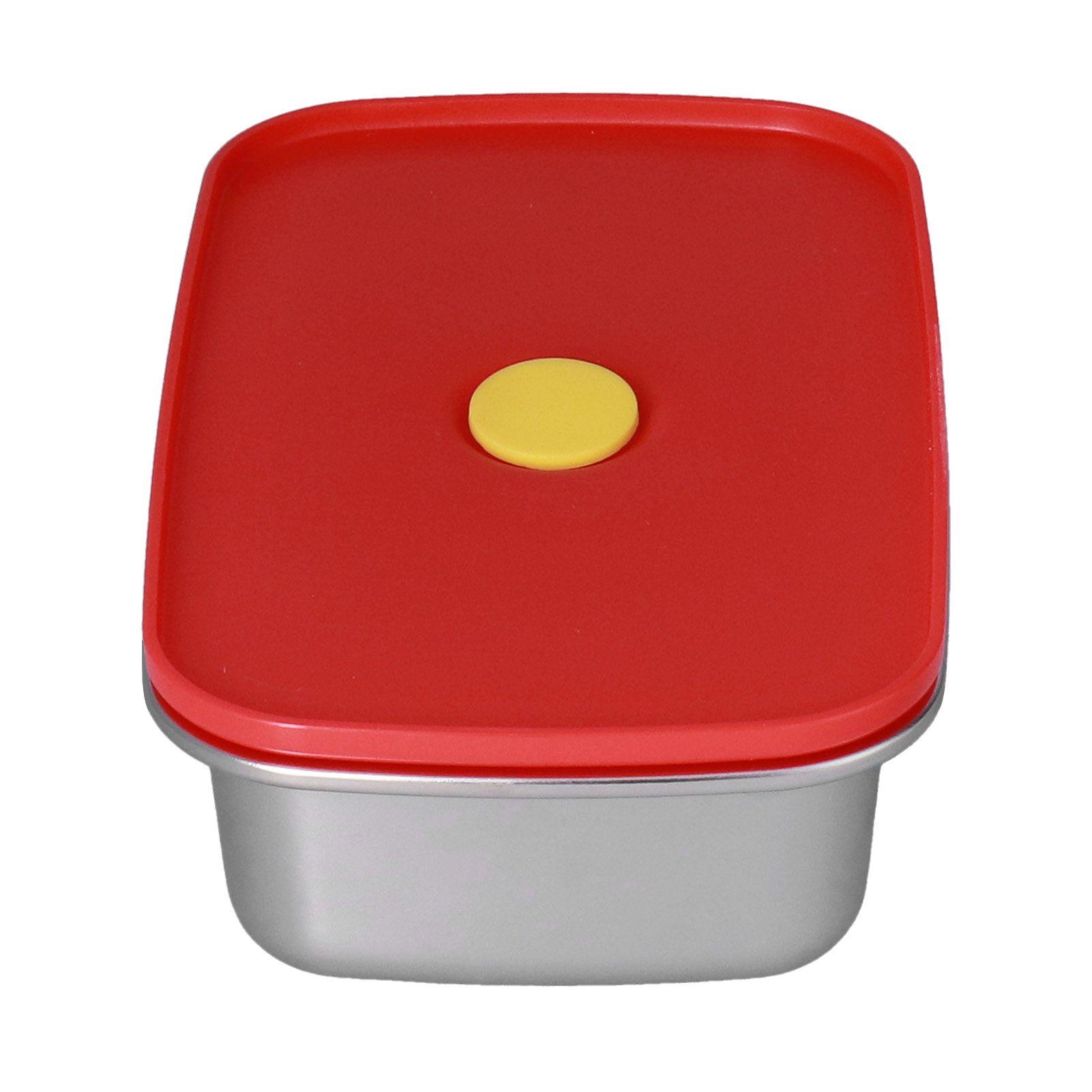 Lunch Box Red Non Pollution Good Sealing Lightweight Easily Clean Bento Box view 4