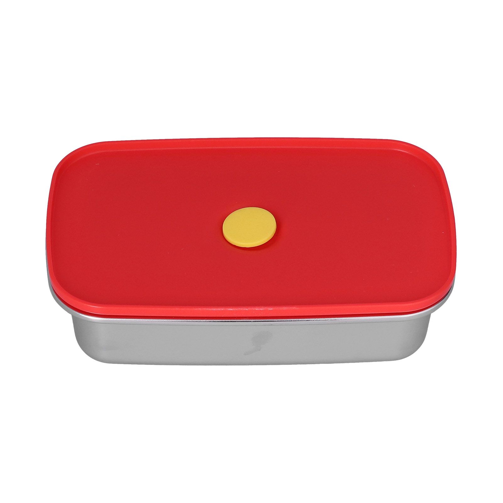 Lunch Box Red Non Pollution Good Sealing Lightweight Easily Clean Bento Box view 6