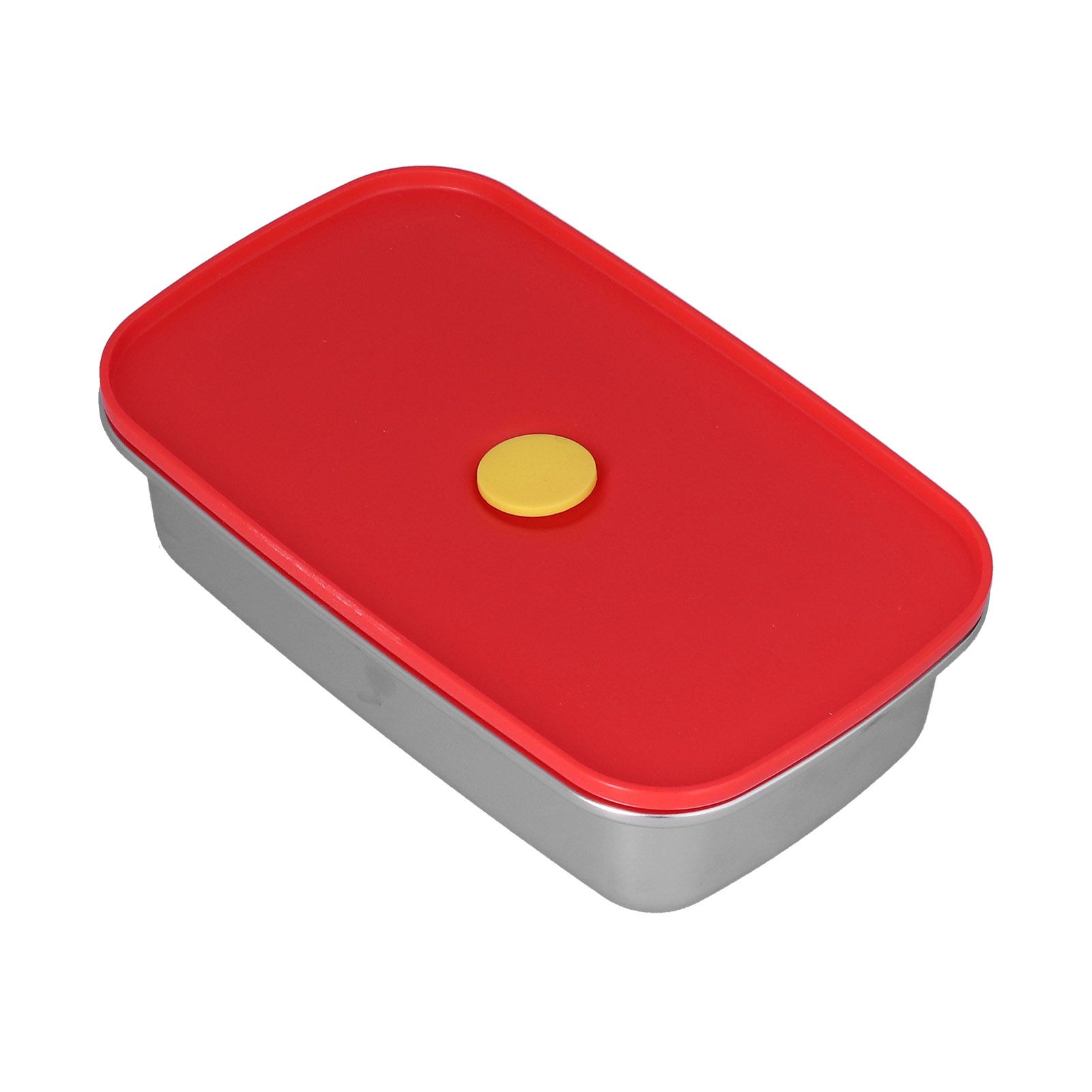 Lunch Box Red Non Pollution Good Sealing Lightweight Easily Clean Bento Box view 7