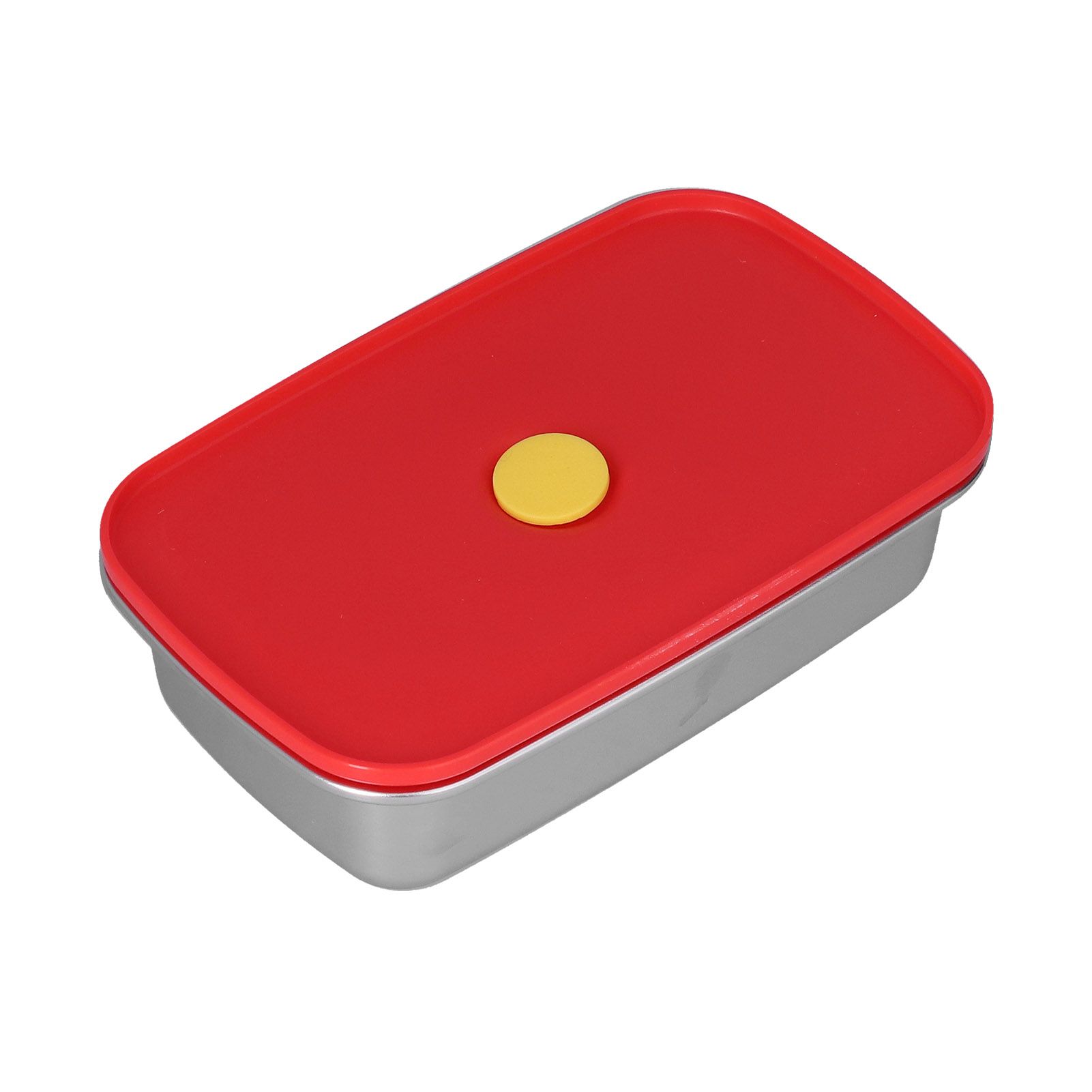Lunch Box Red Non Pollution Good Sealing Lightweight Easily Clean Bento Box view 8