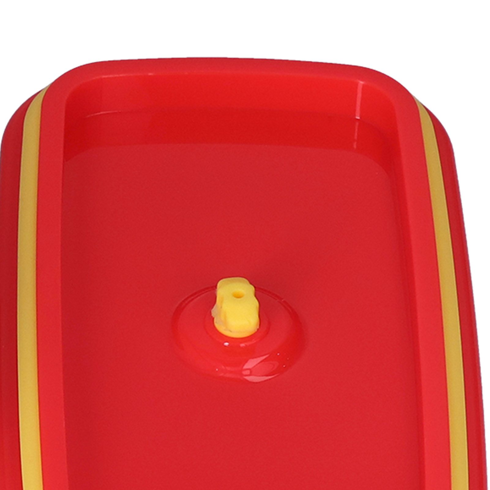 Lunch Box Red Non Pollution Good Sealing Lightweight Easily Clean Bento Box view 15