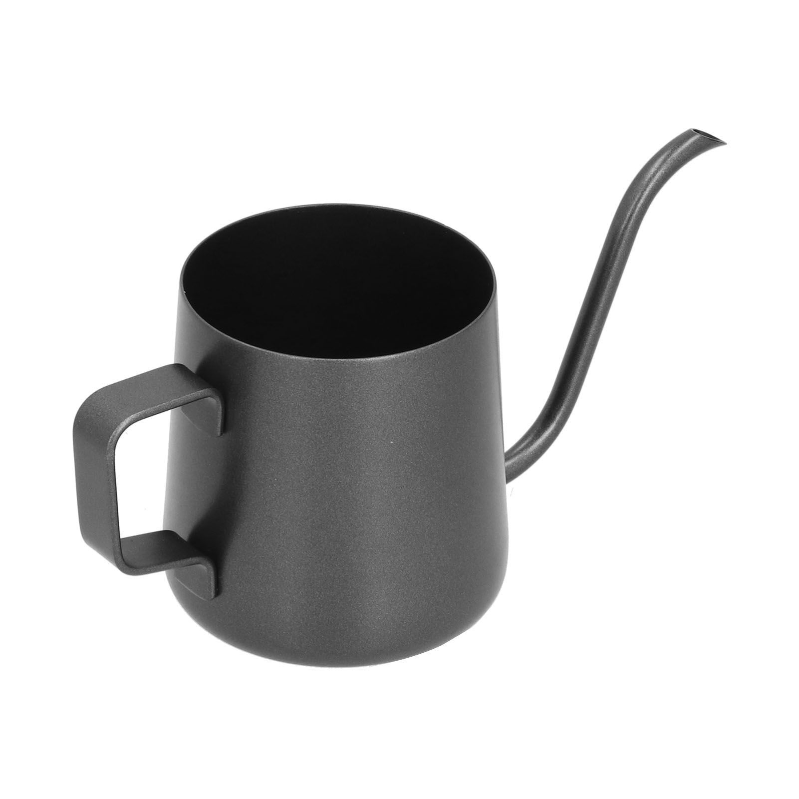 250ml Stainless Steel Hanging Ear Coffee Pot Gooseneck Spout Tea Kettle Pour view 6