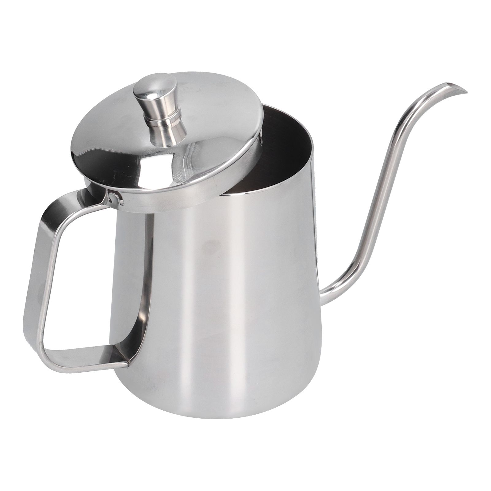 600ml 304 Stainless Steel Coffee Kettle Gooseneck Pour Over Coffee Pot for view 5