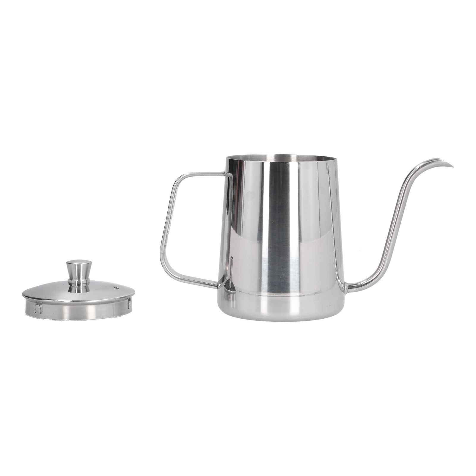 600ml 304 Stainless Steel Coffee Kettle Gooseneck Pour Over Coffee Pot for view 6