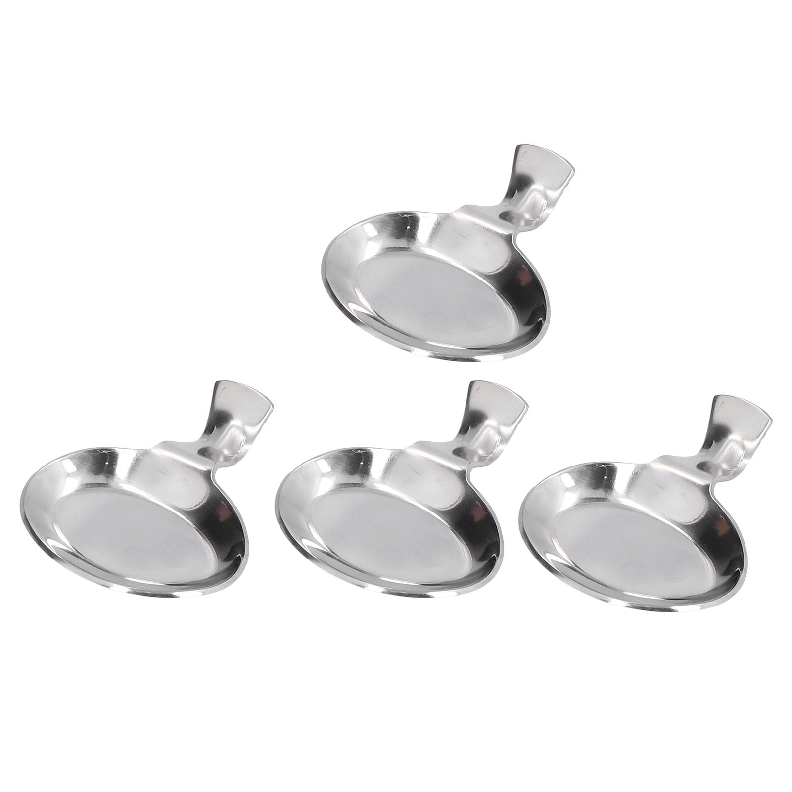 4Pcs Spoon Holder Stainless Steel 2 Purpose Compact Durable Chopsticks Rest view 10