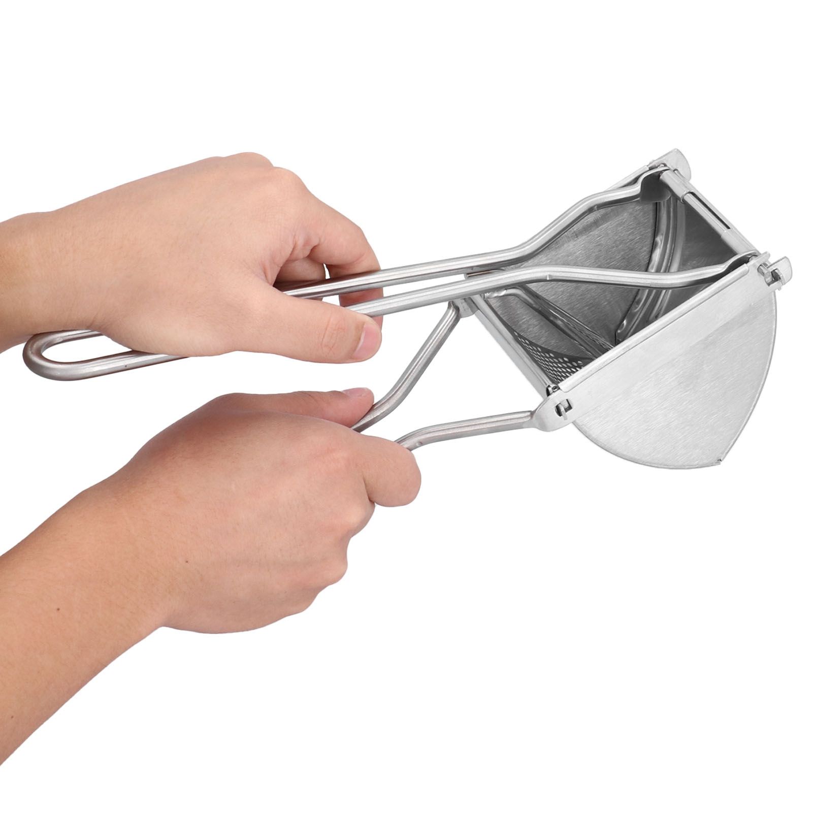 Stainless Steel Manual Potato Presser Ricer Crusher Fruit Lemon Squeezer for view 9