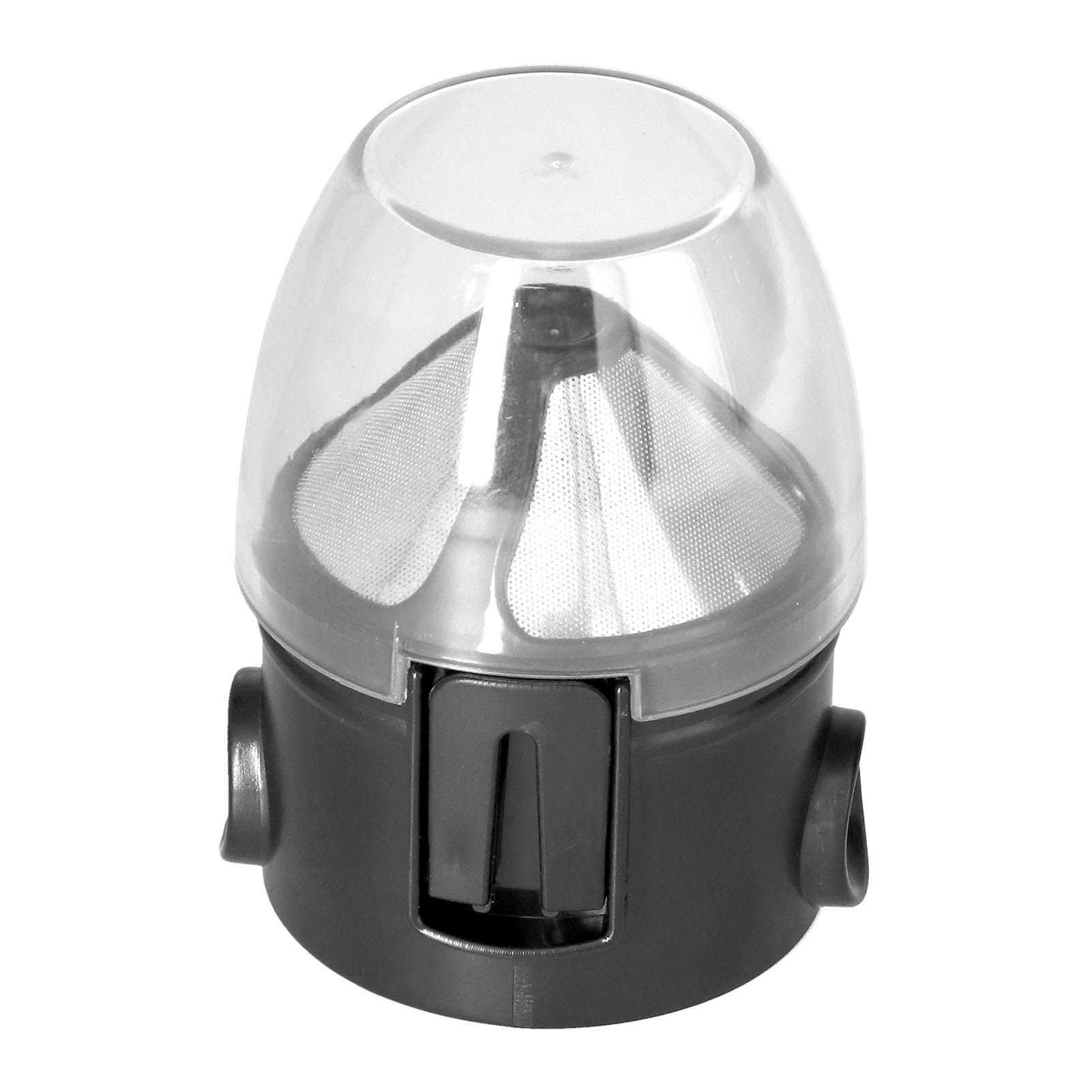 304 Stainless Steel Coffee Filter with Transparent Plastic PP Cup Portable view 5