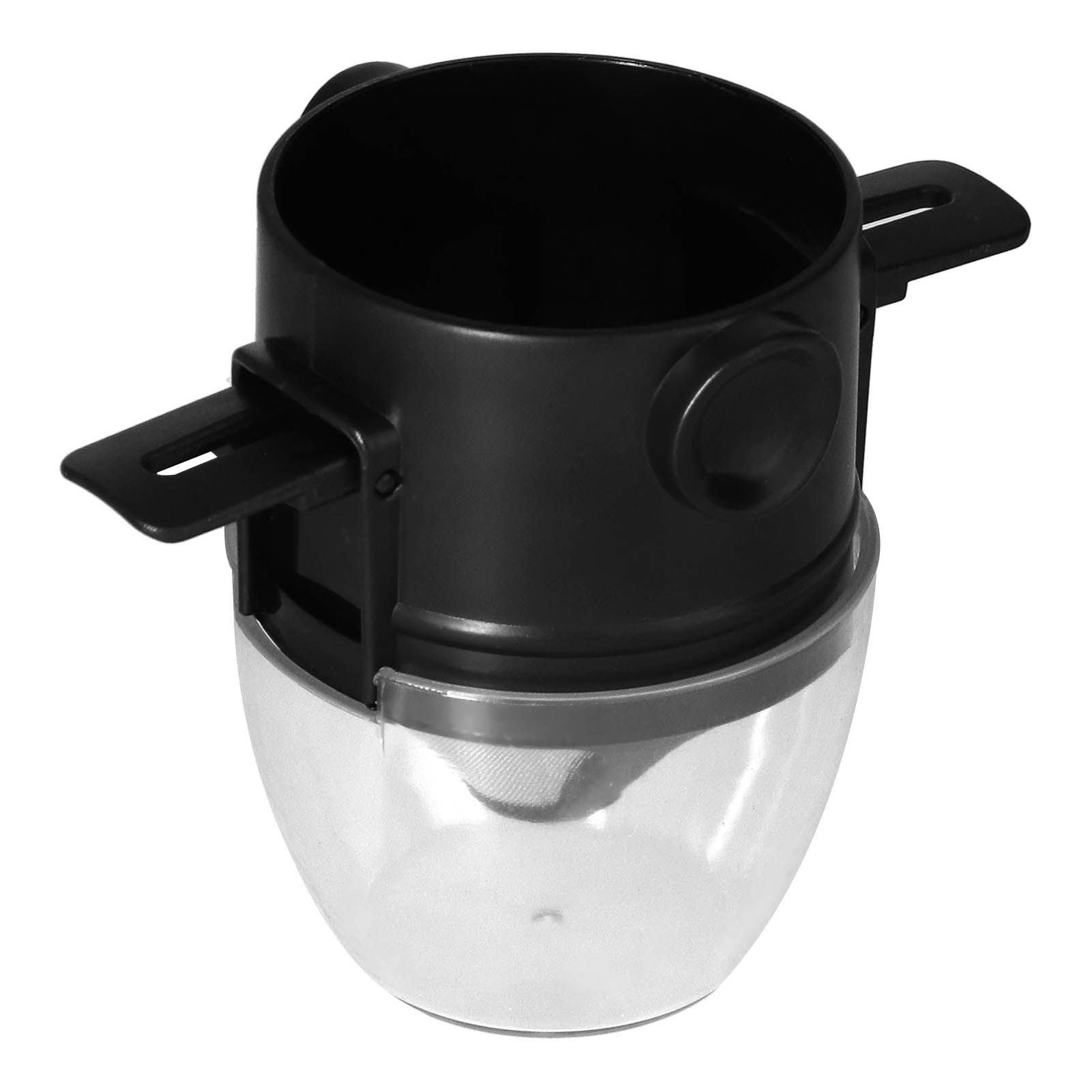 304 Stainless Steel Coffee Filter with Transparent Plastic PP Cup Portable view 9