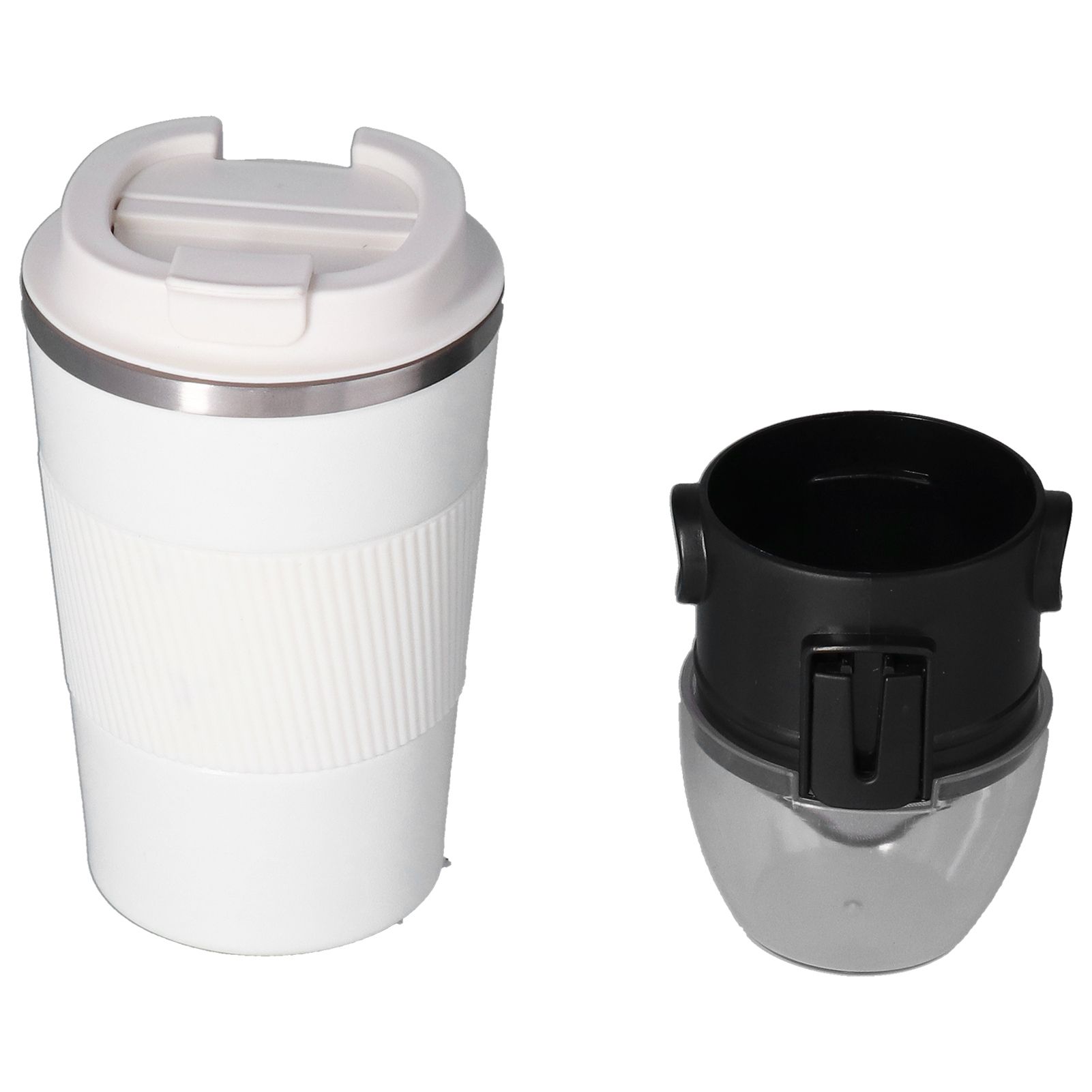 380ML Thermal Travel Mug Insulated Cup Portable Stainless Steel Vacuum Coffee