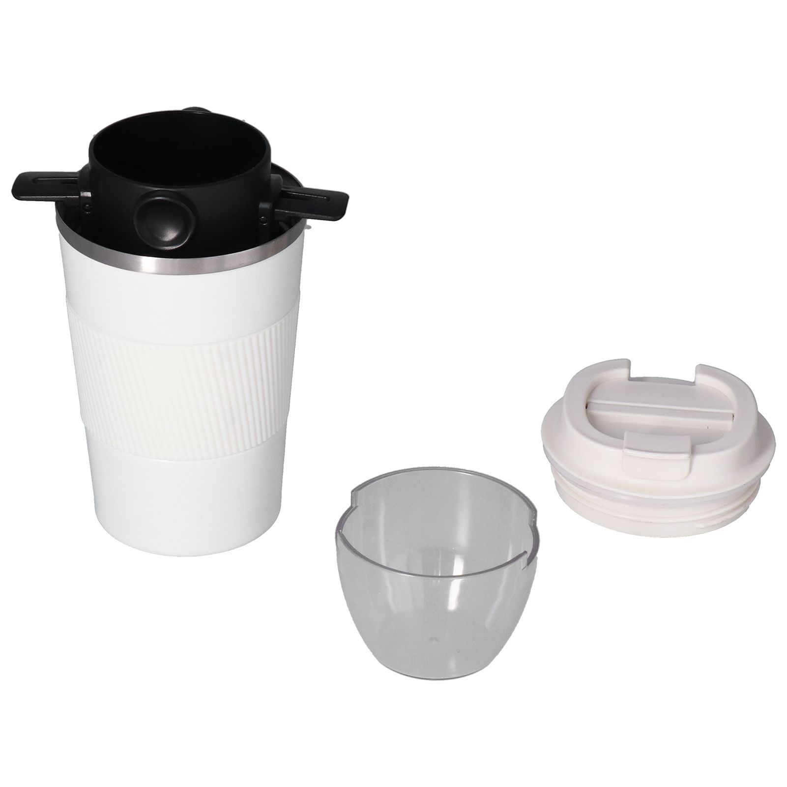 380ML Thermal Travel Mug Insulated Cup Portable Stainless Steel Vacuum Coffee view 2