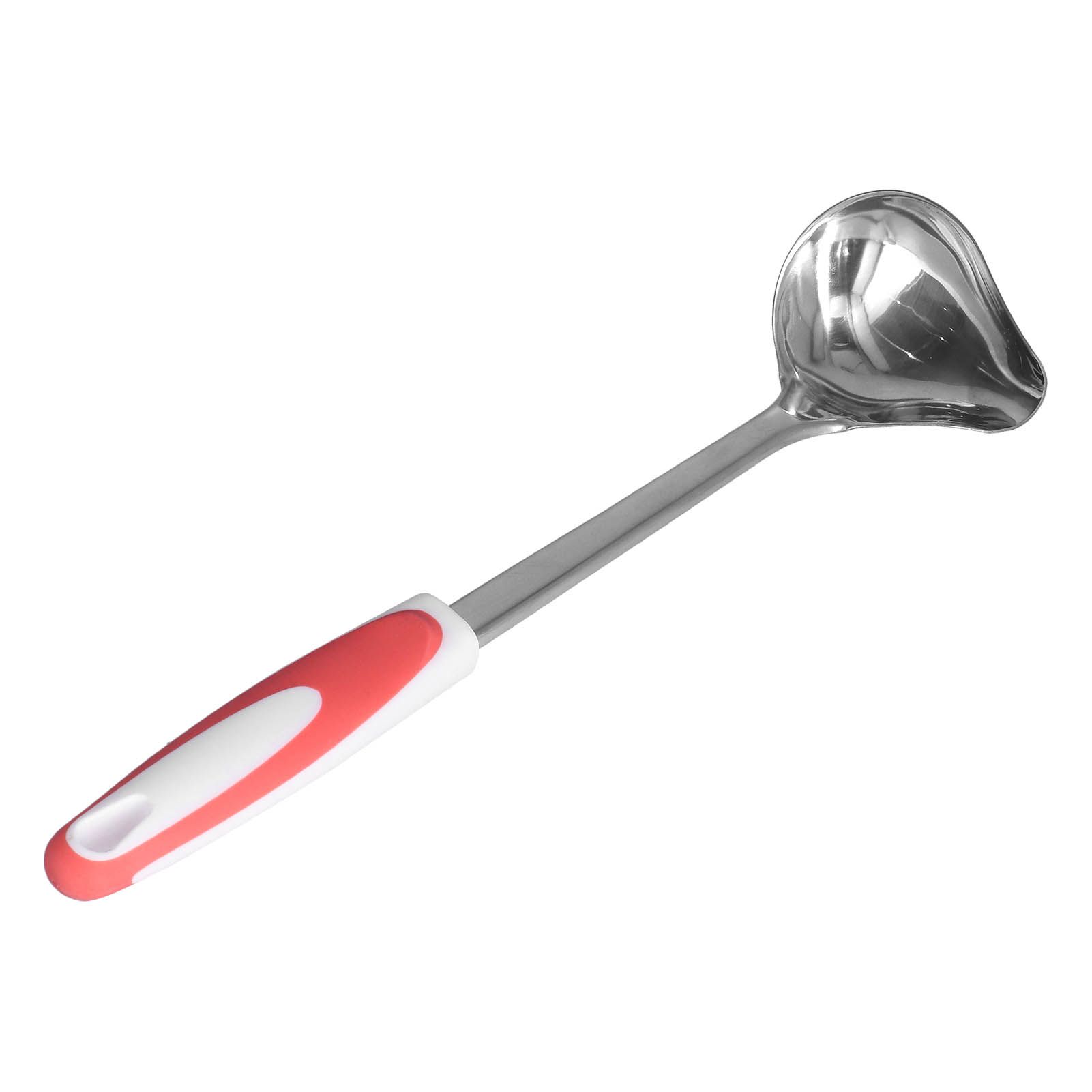 Ladle Spoon Stainless Steel Non Slip Portable Side Mouth Canning Ladle for view 5