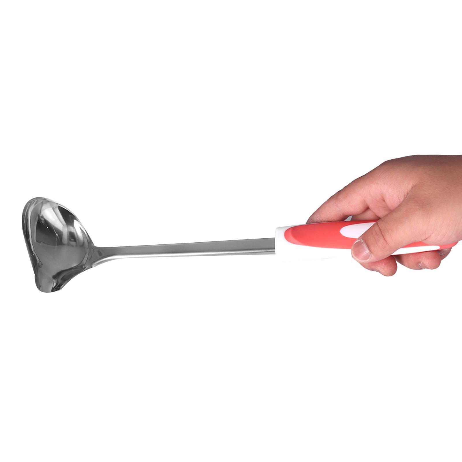 Ladle Spoon Stainless Steel Non Slip Portable Side Mouth Canning Ladle for view 10