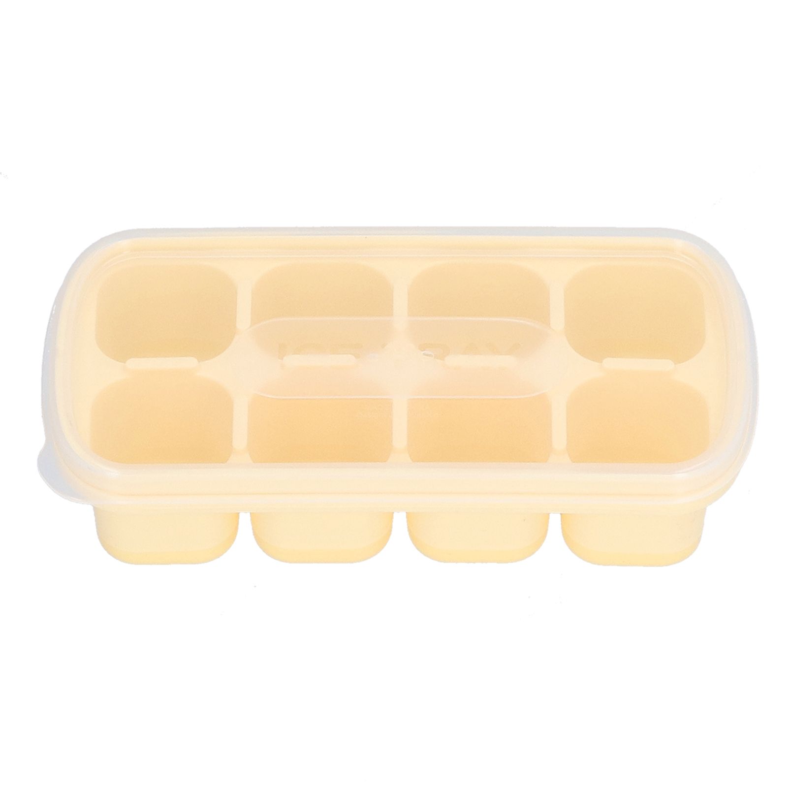8 Grid Ice Cube Tray with Lid Food Grade Household Ice Cube Mold for Home