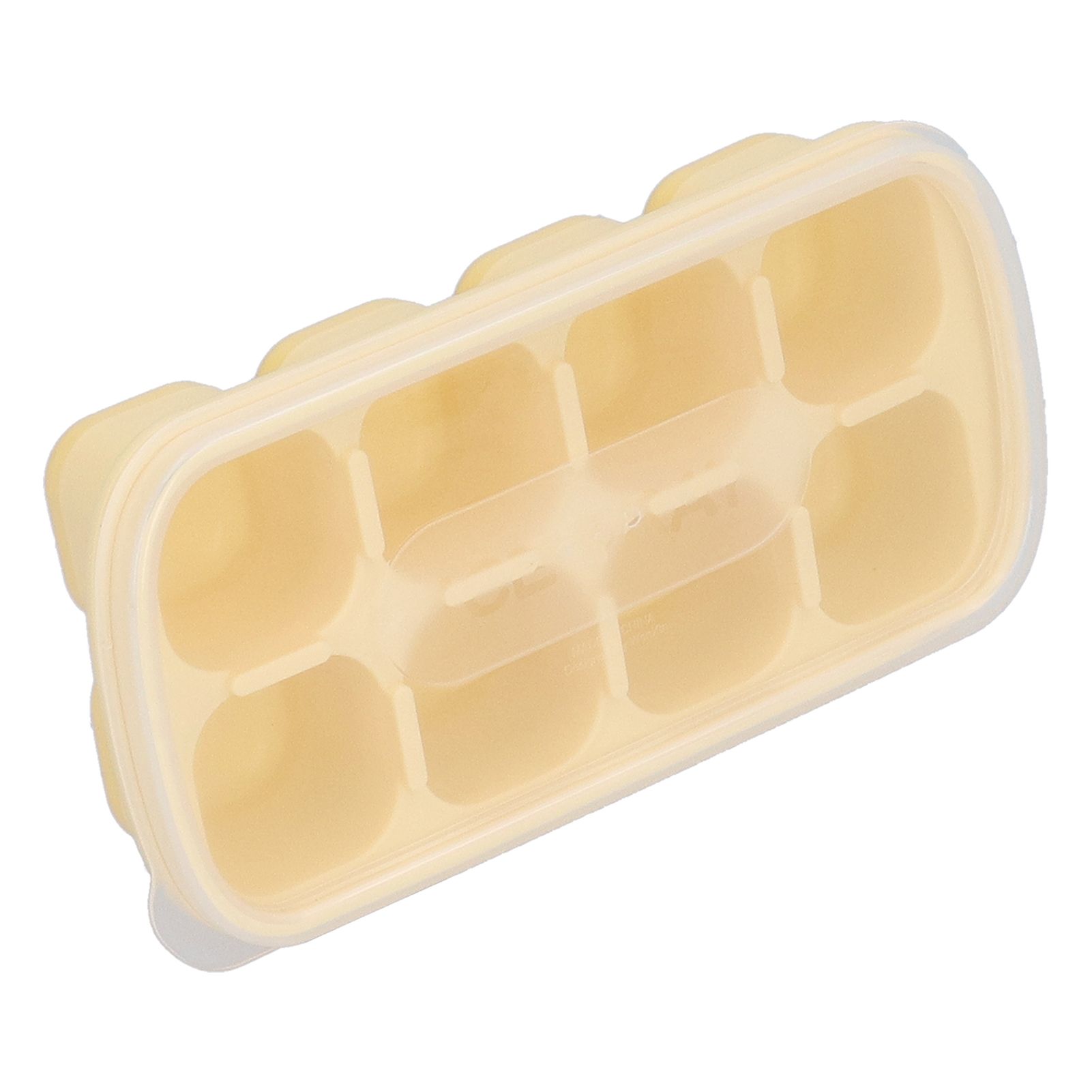 8 Grid Ice Cube Tray with Lid Food Grade Household Ice Cube Mold for Home view 2