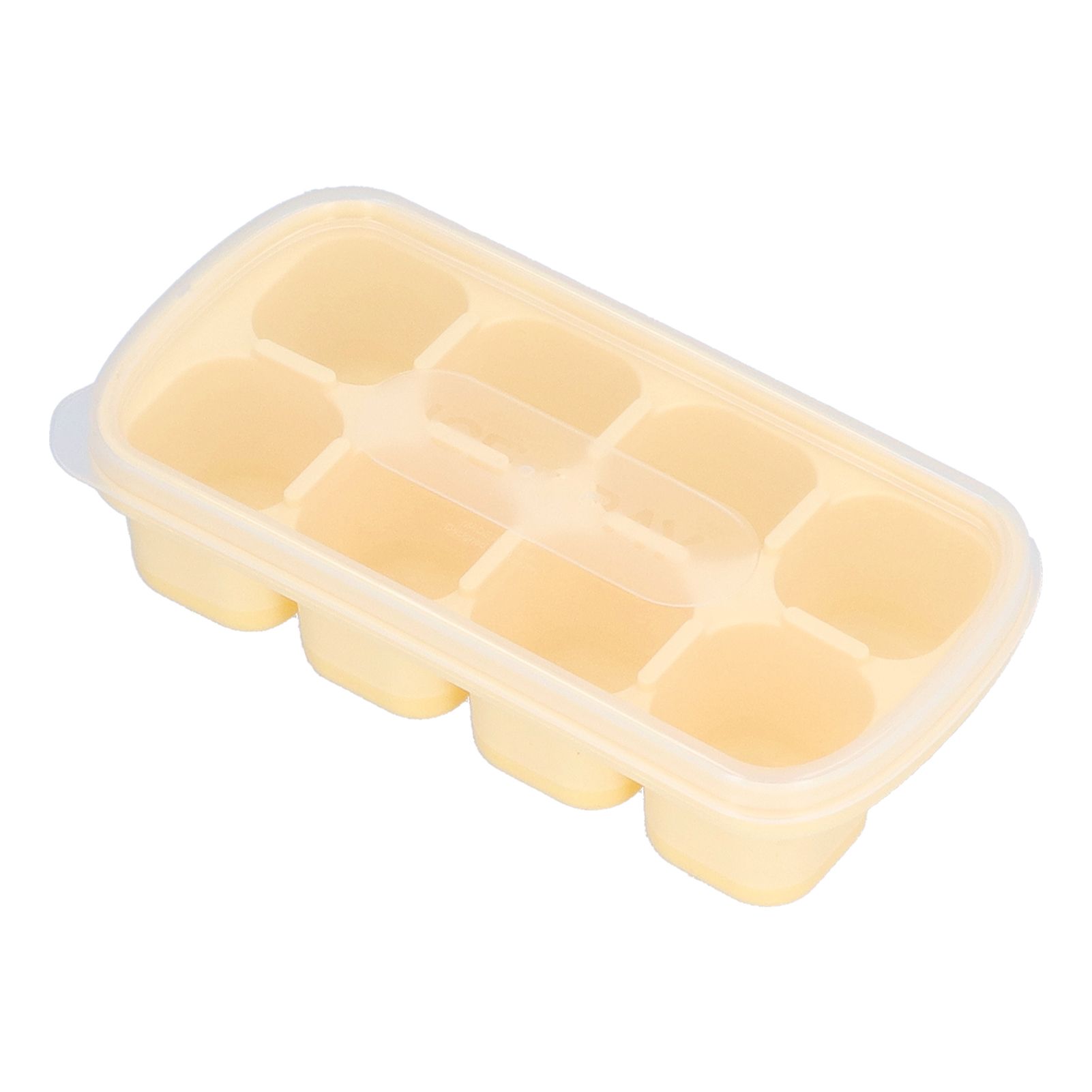 8 Grid Ice Cube Tray with Lid Food Grade Household Ice Cube Mold for Home view 3
