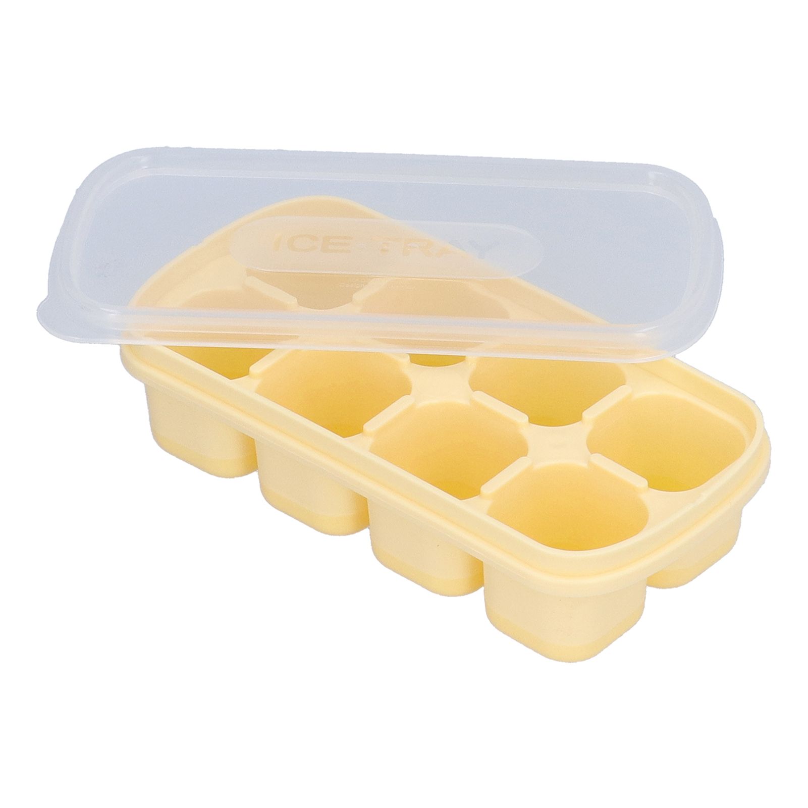 8 Grid Ice Cube Tray with Lid Food Grade Household Ice Cube Mold for Home view 5