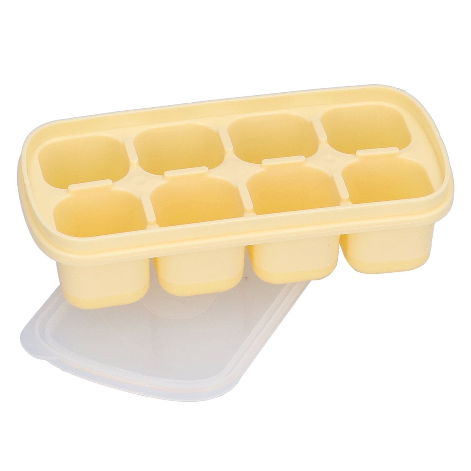 8 Grid Ice Cube Tray with Lid Food Grade Household Ice Cube Mold for Home view 9