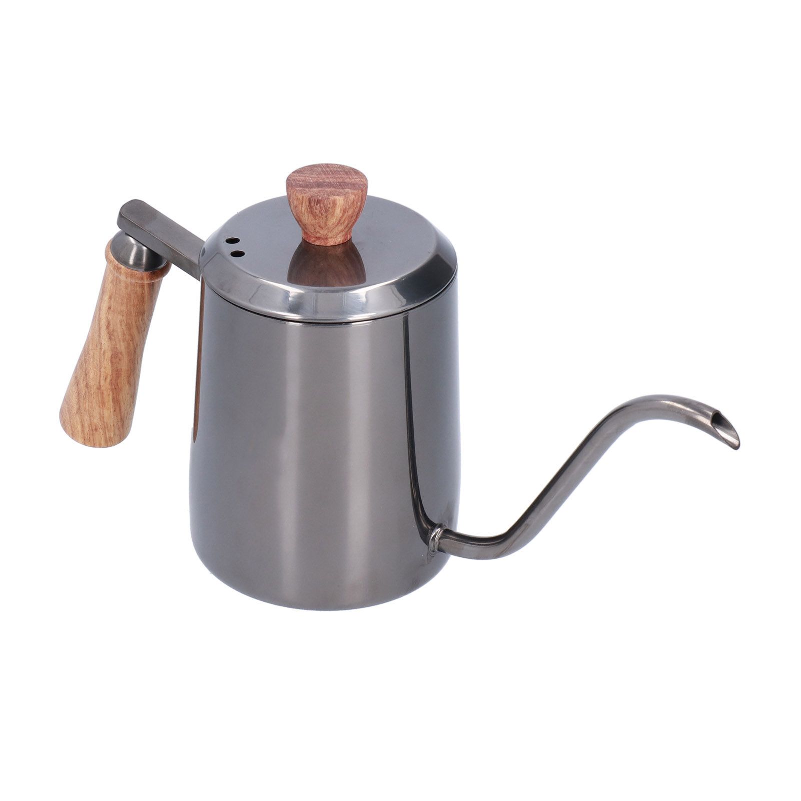 600ml Stainless Steel Manual Coffee Pot Long Narrow Spout Pour Over Kettle view 2