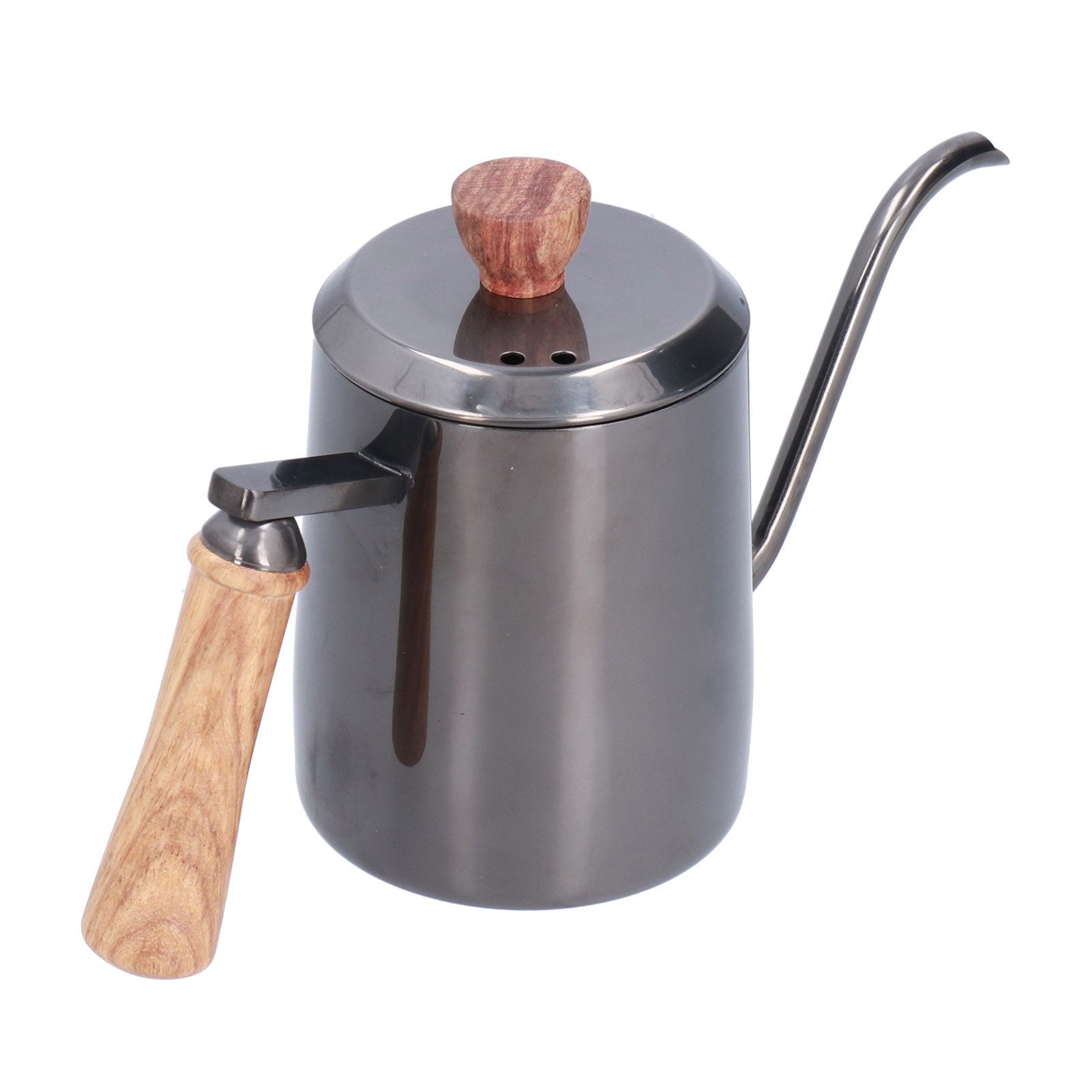 600ml Stainless Steel Manual Coffee Pot Long Narrow Spout Pour Over Kettle view 3