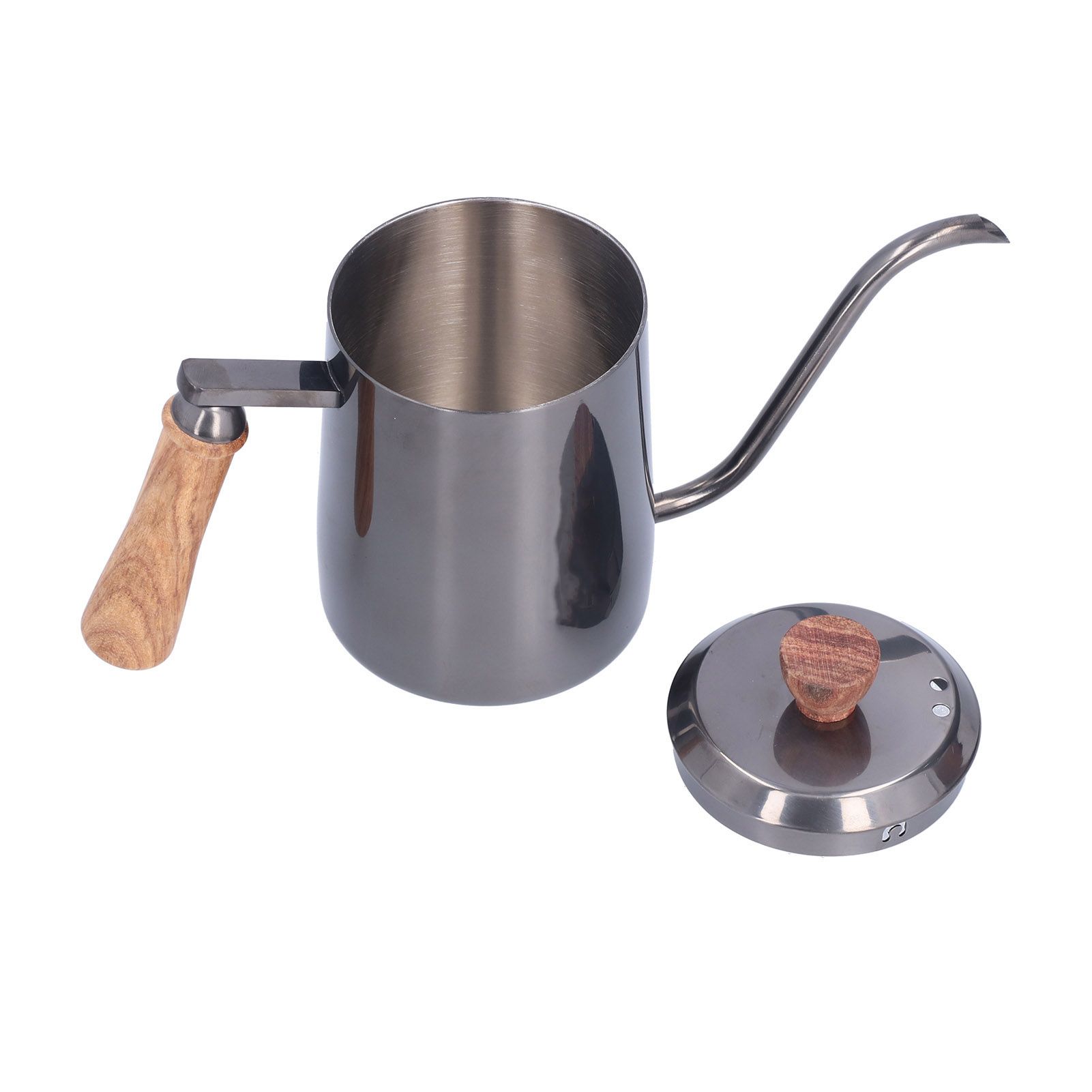 600ml Stainless Steel Manual Coffee Pot Long Narrow Spout Pour Over Kettle view 7