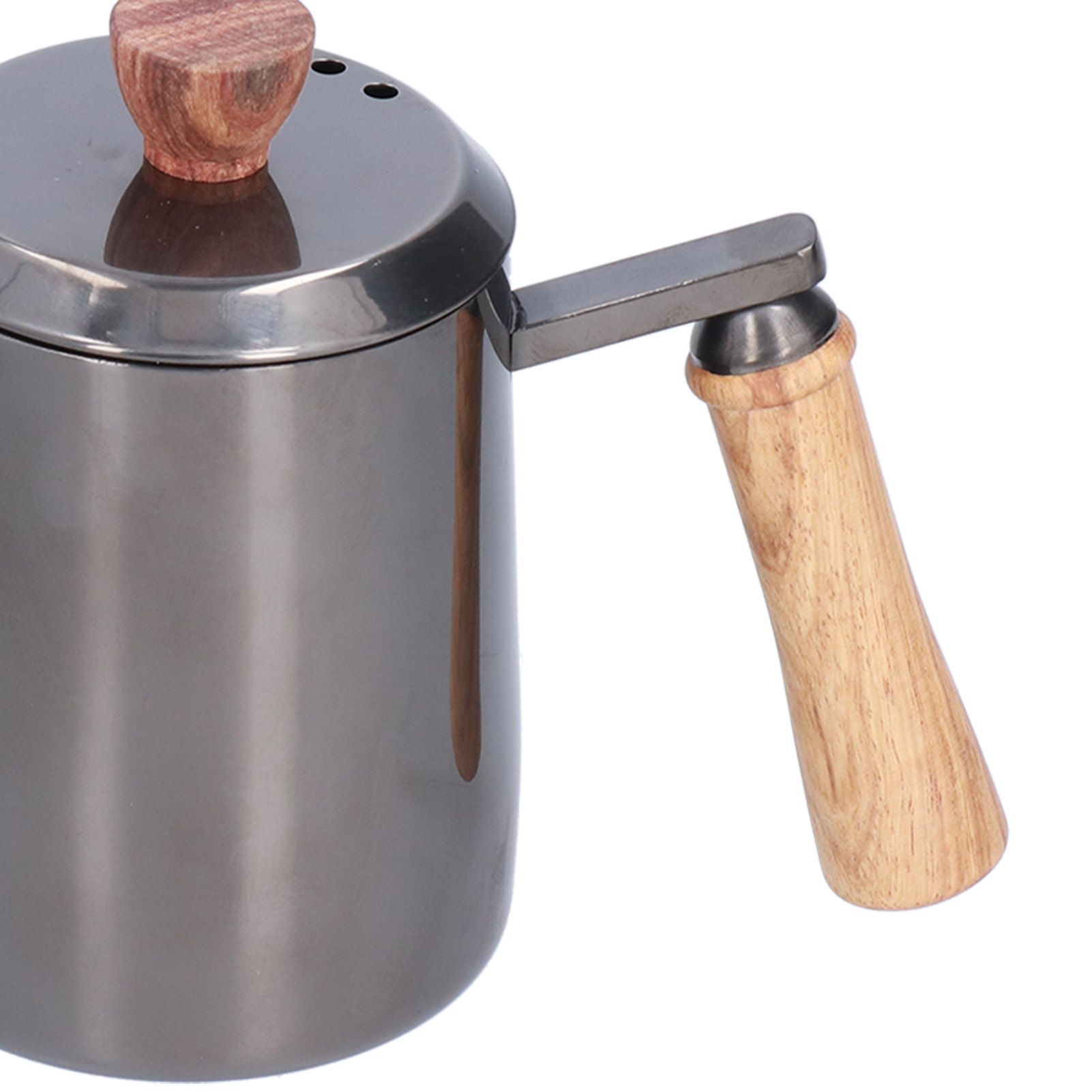 600ml Stainless Steel Manual Coffee Pot Long Narrow Spout Pour Over Kettle view 14