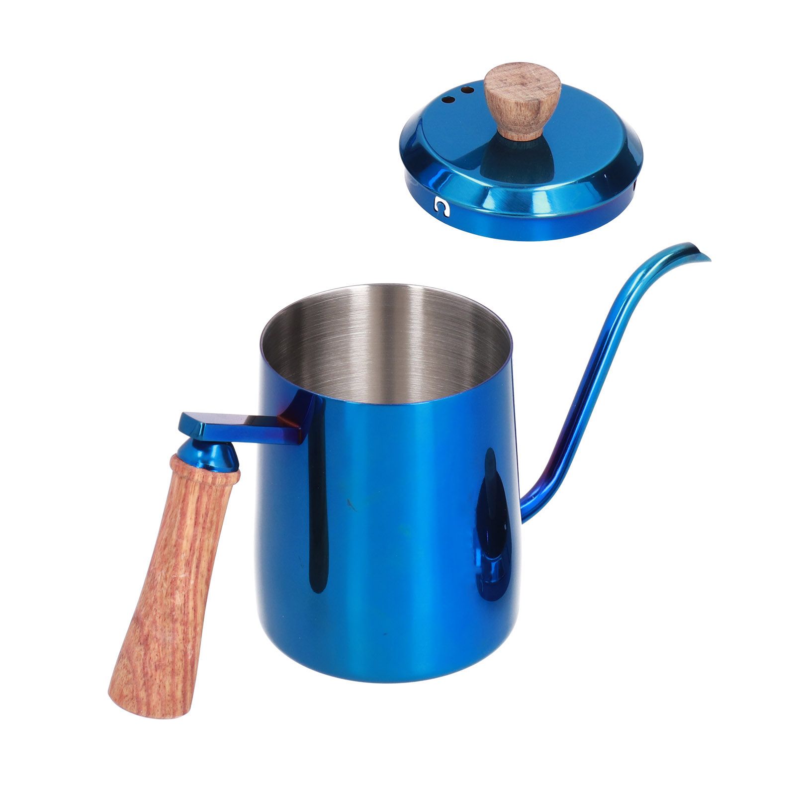 600ml Stainless Steel Manual Coffee Pot Long Narrow Spout Pour Over Kettle view 8