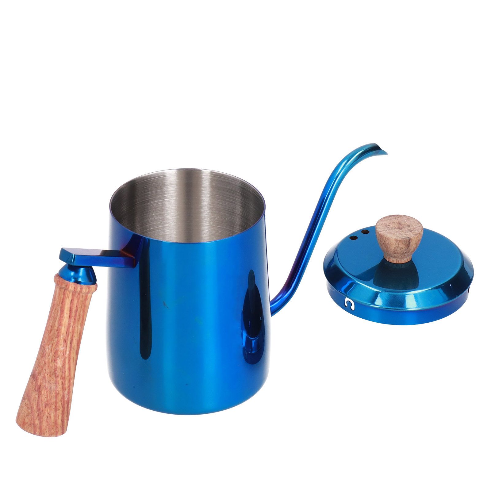 600ml Stainless Steel Manual Coffee Pot Long Narrow Spout Pour Over Kettle view 9